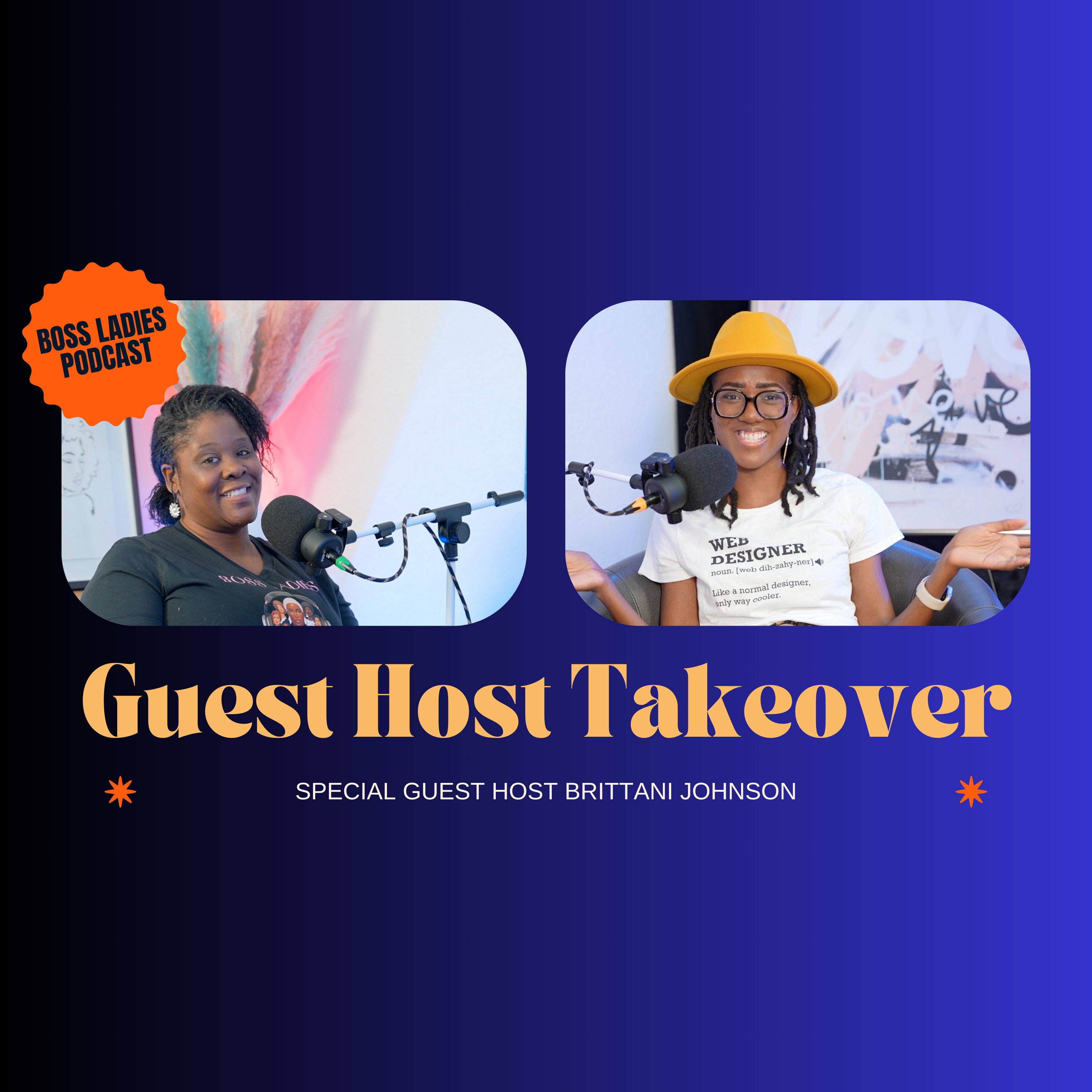 Turning the Mic: Hope Powell Reveals All with Brittani Johnson on - The Boss Ladies episode artwork