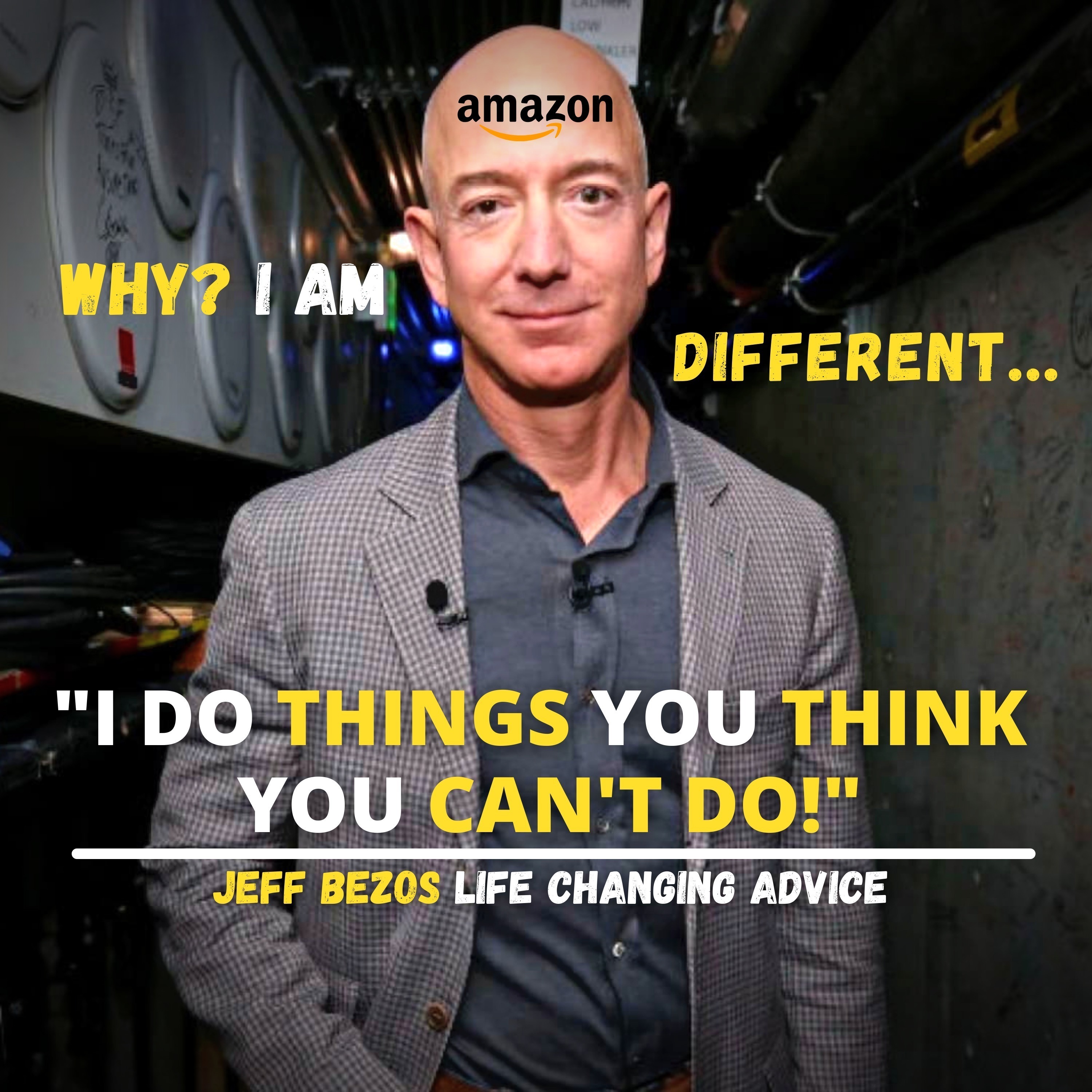 cover of episode Jeff Bezos - "Do Things You Think You Can't Do!" Jeff Bezos Advice for Young Peoples. Jeff Bezos Motivation Speech for entrepreneurs