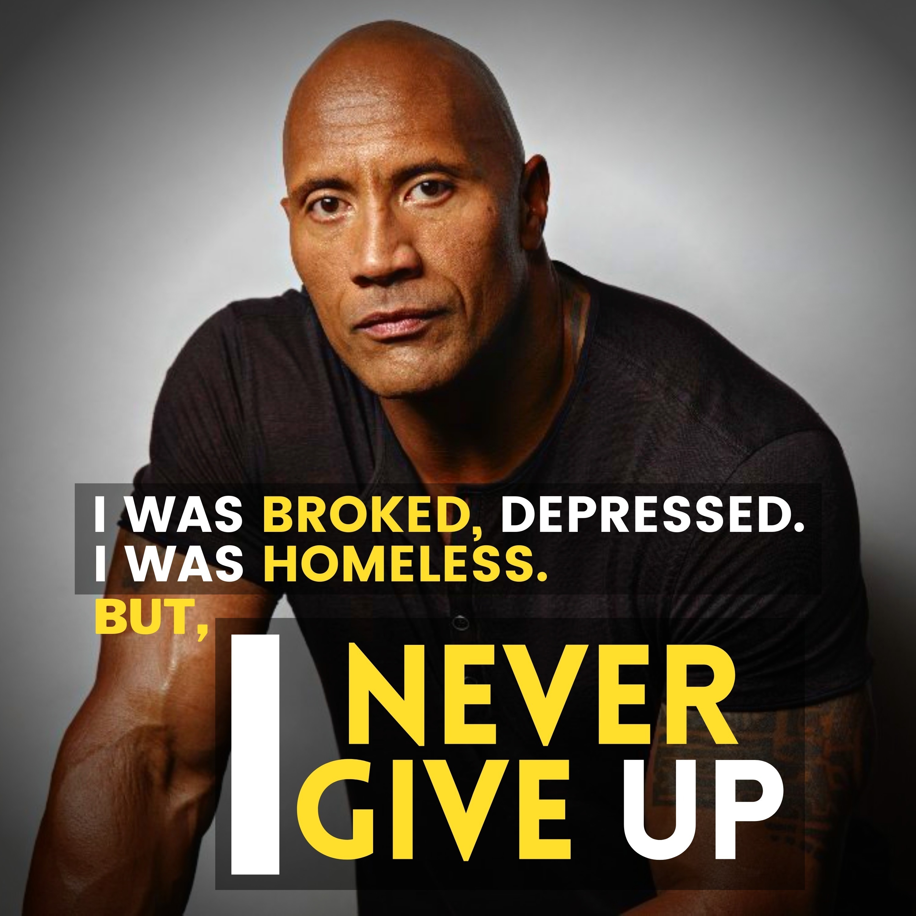cover of episode Dwayne "The Rock" Johnson Leaves the Audience SPEECHLESS, Inspirational Speech by Dwayne Johnson, Dwayne Johnson's Motivational Speech.
