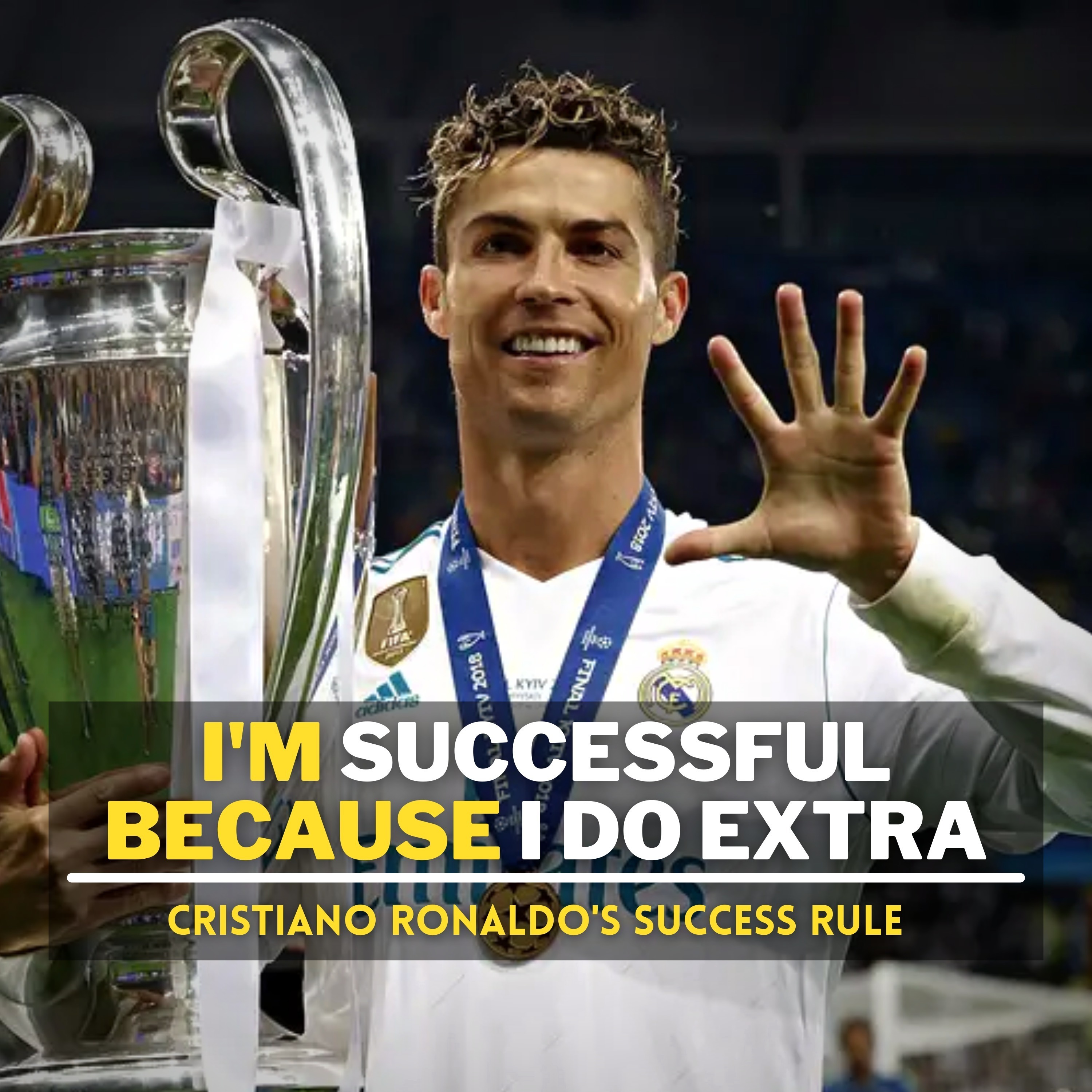 cover of episode Cristiano Ronaldo - "Why I'm a Legend? Because I do Extra," | Success Story Of Ronaldo & Motivational Advice of Cristiano Ronaldo For the Youth.