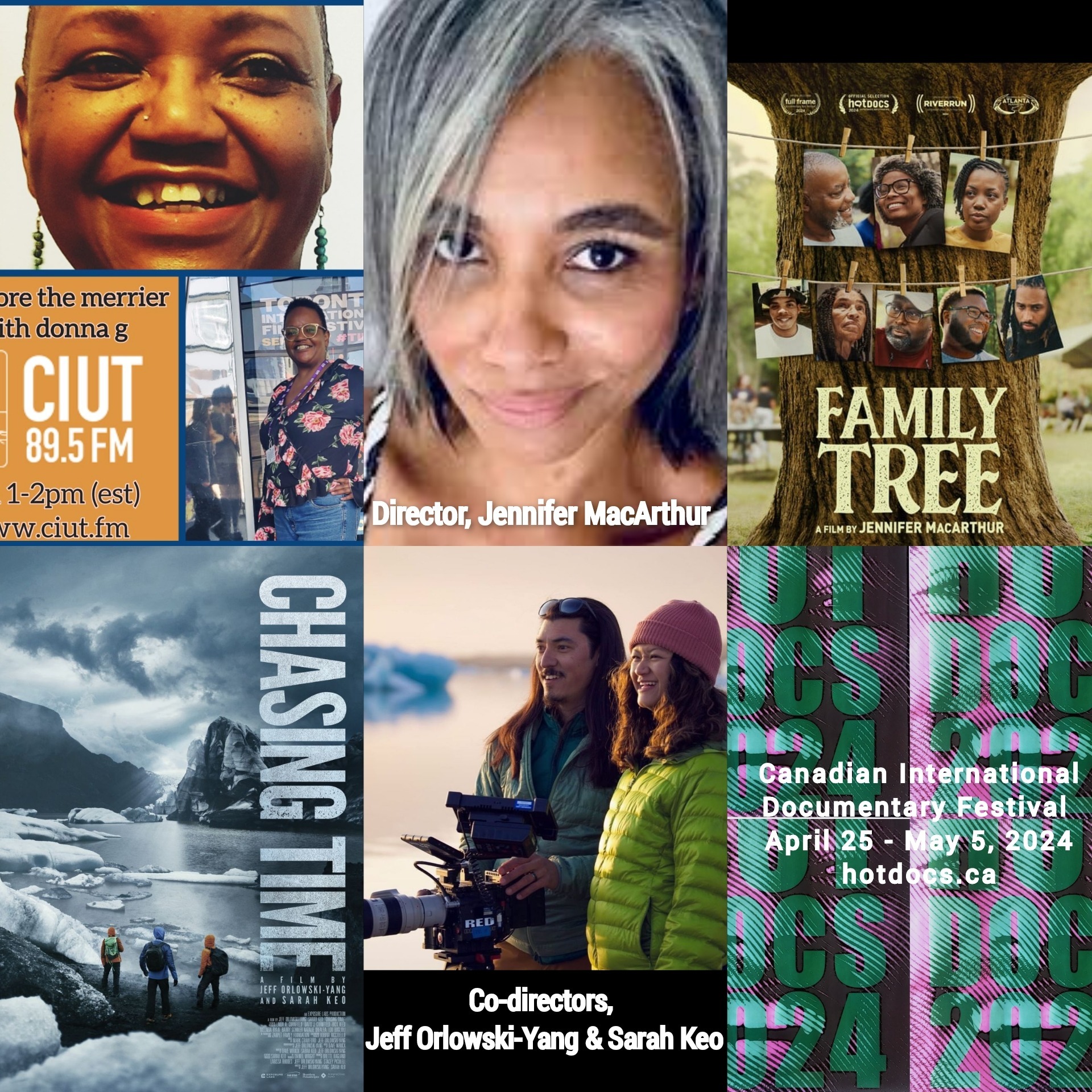 Hot Docs 2024 Coverage: Director, Jennifer MacArthur (FAMILY TREE) and co-directors, Jeff Orlowski-Yang & Sarah Keo (CHASING TIME)