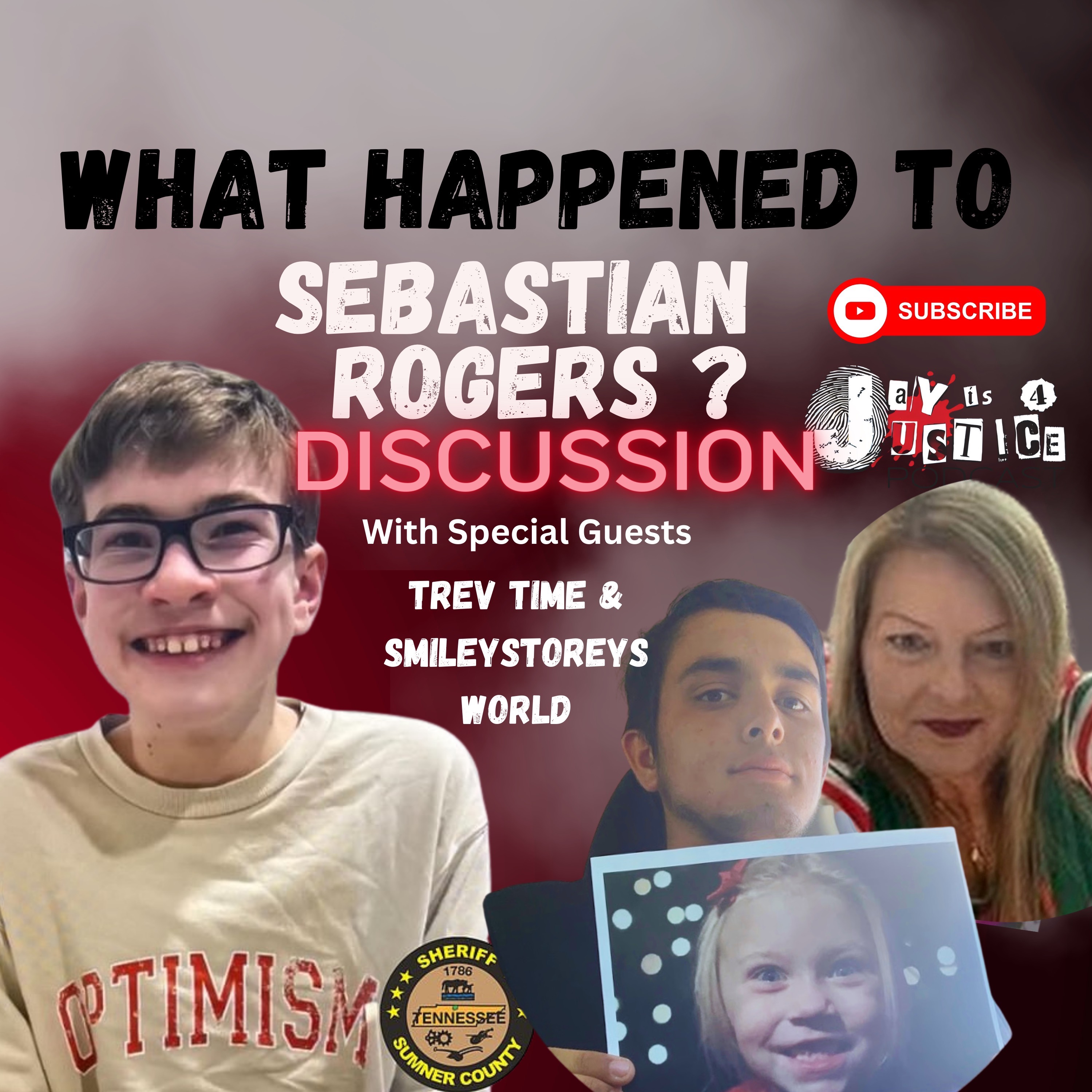 Epi 36: Missing in TN: What Happened to Sebastian Rogers? Live Discussion