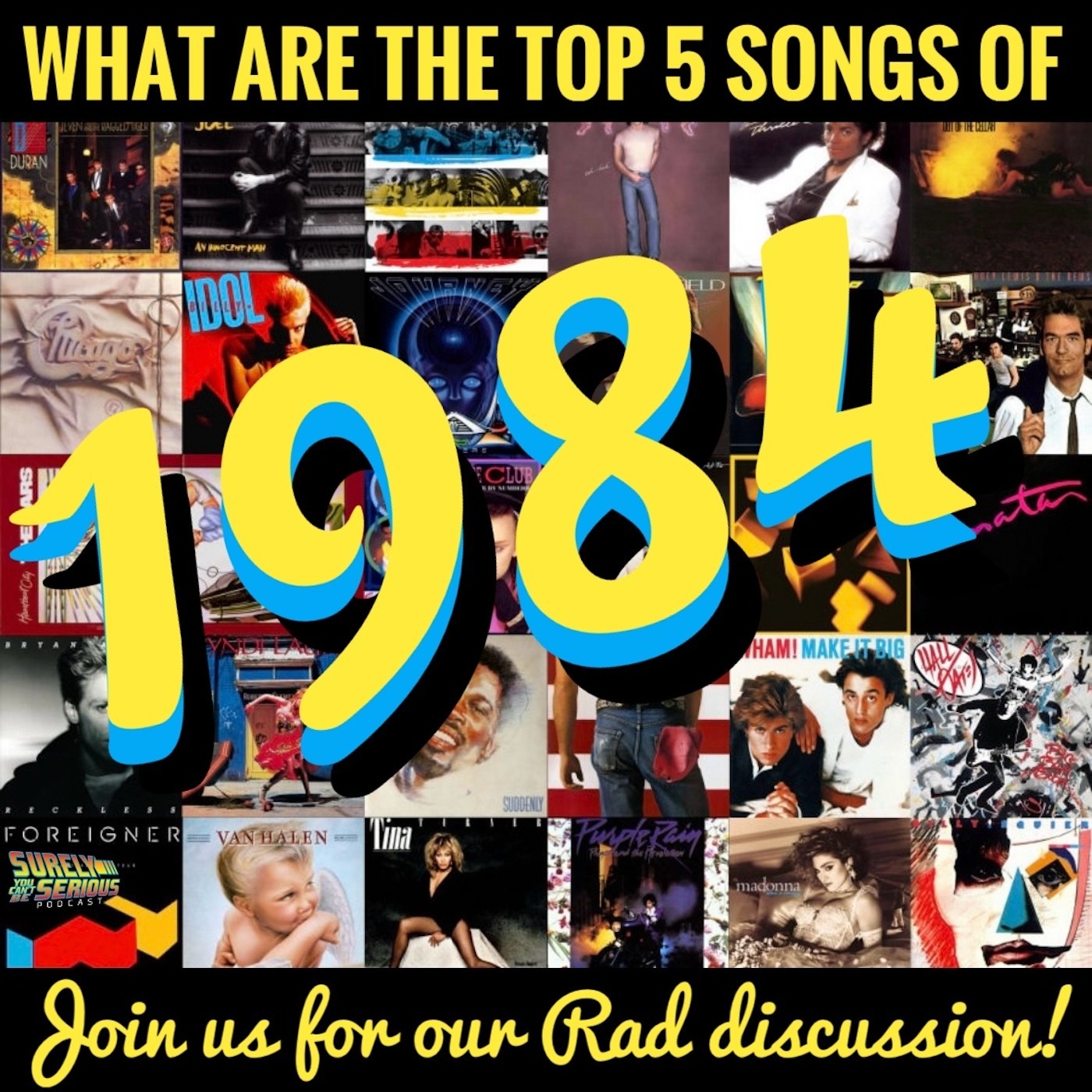 Top 5 Songs of 1984