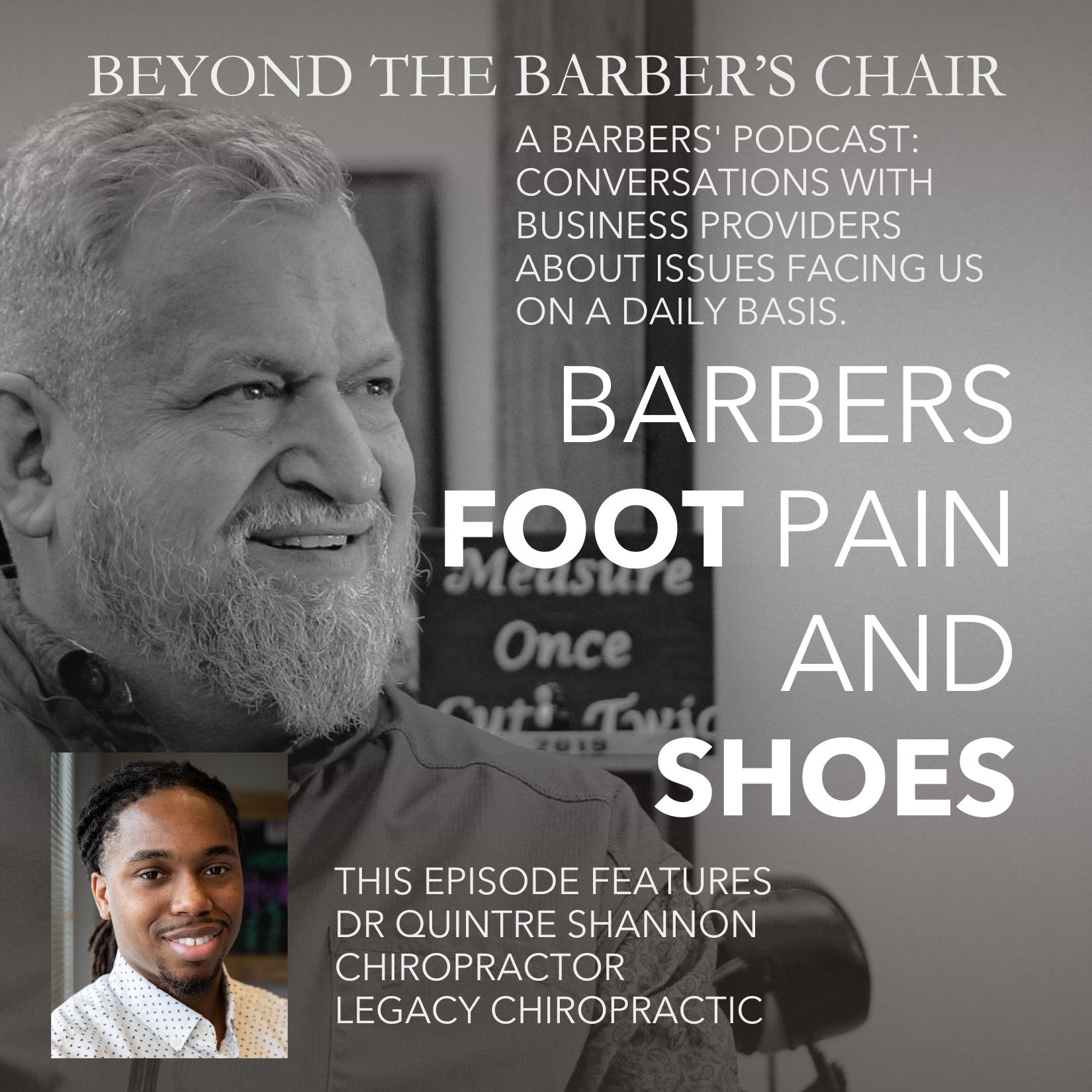 Episode 027 - Barbers, Foot Pain, and Shoes episode artwork