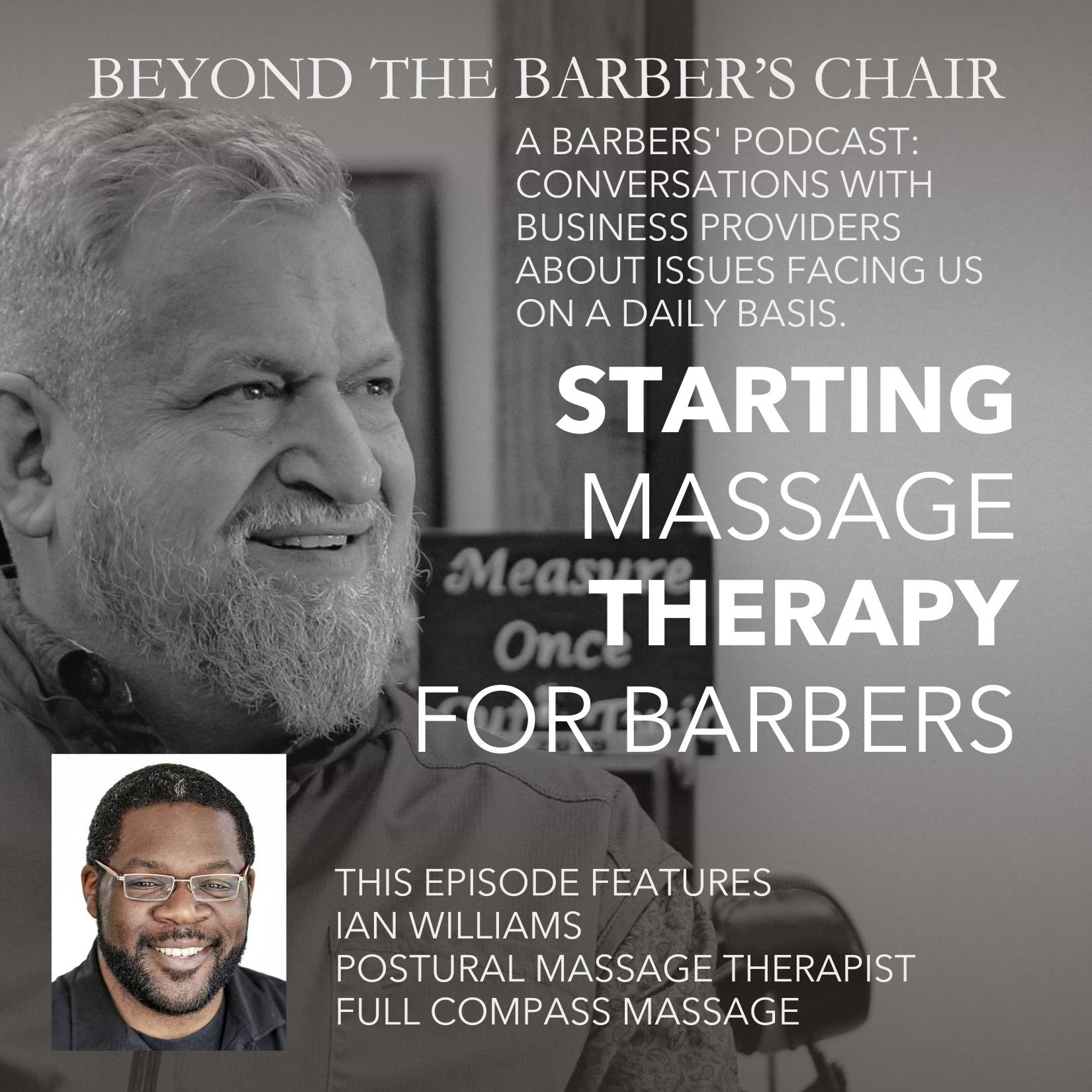 Episode 016 - Getting started with massage therapy: What Barbers need to know episode artwork