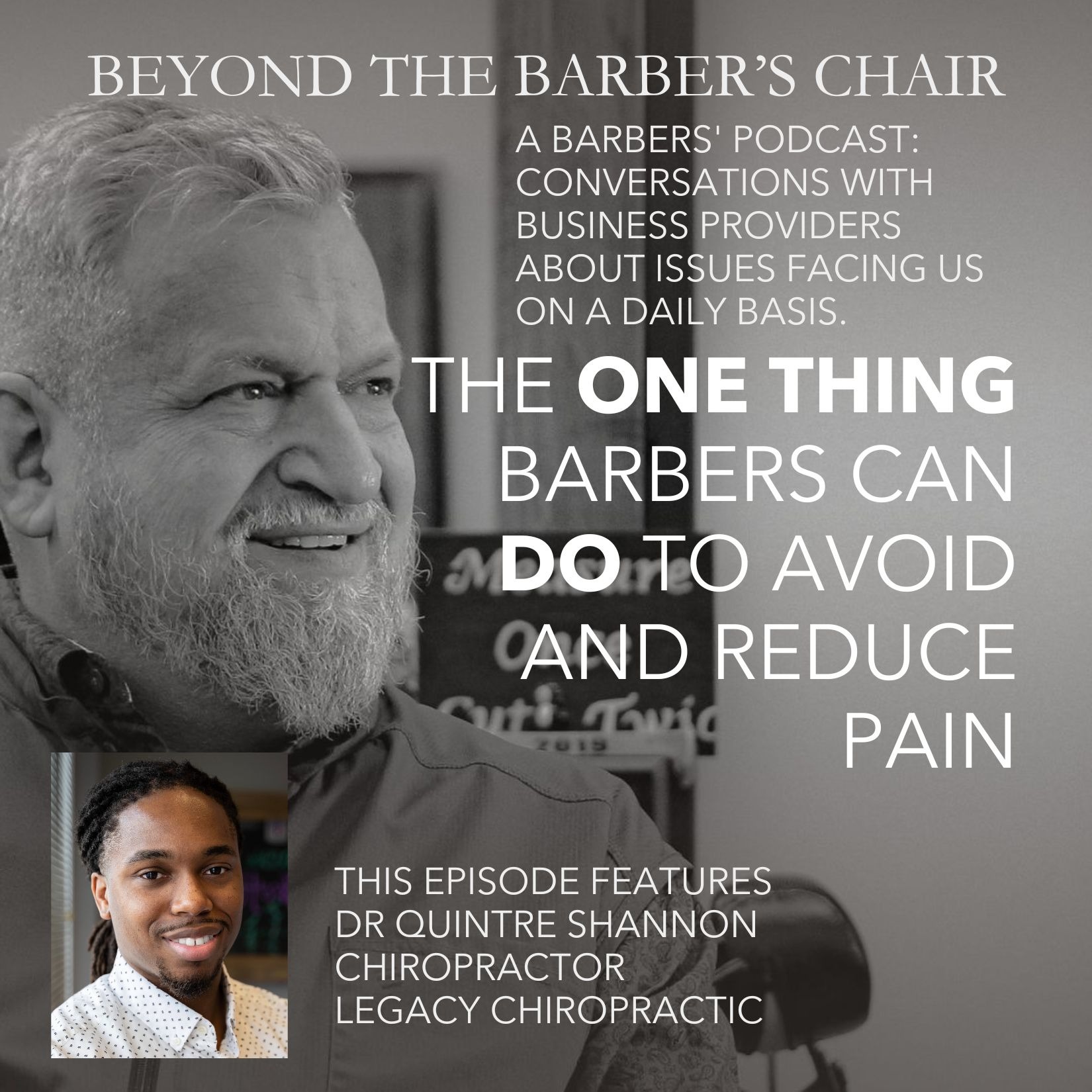 Episode 025 - The Single Thing we can do to prolong our careers and reduce the pain episode artwork