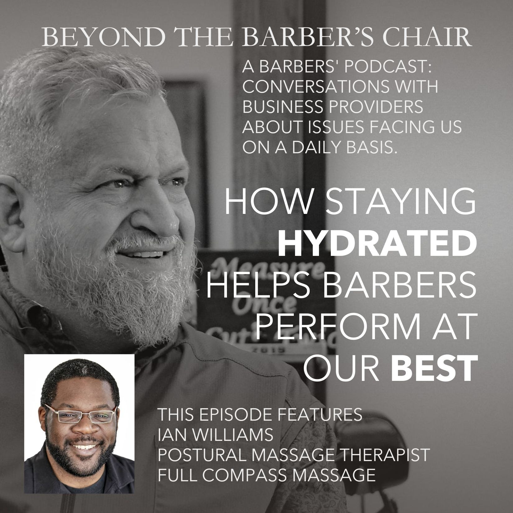 Episode 014 - How Does Staying Hydrated (Drinking Water) Help Barbers Perform at our Best? episode artwork