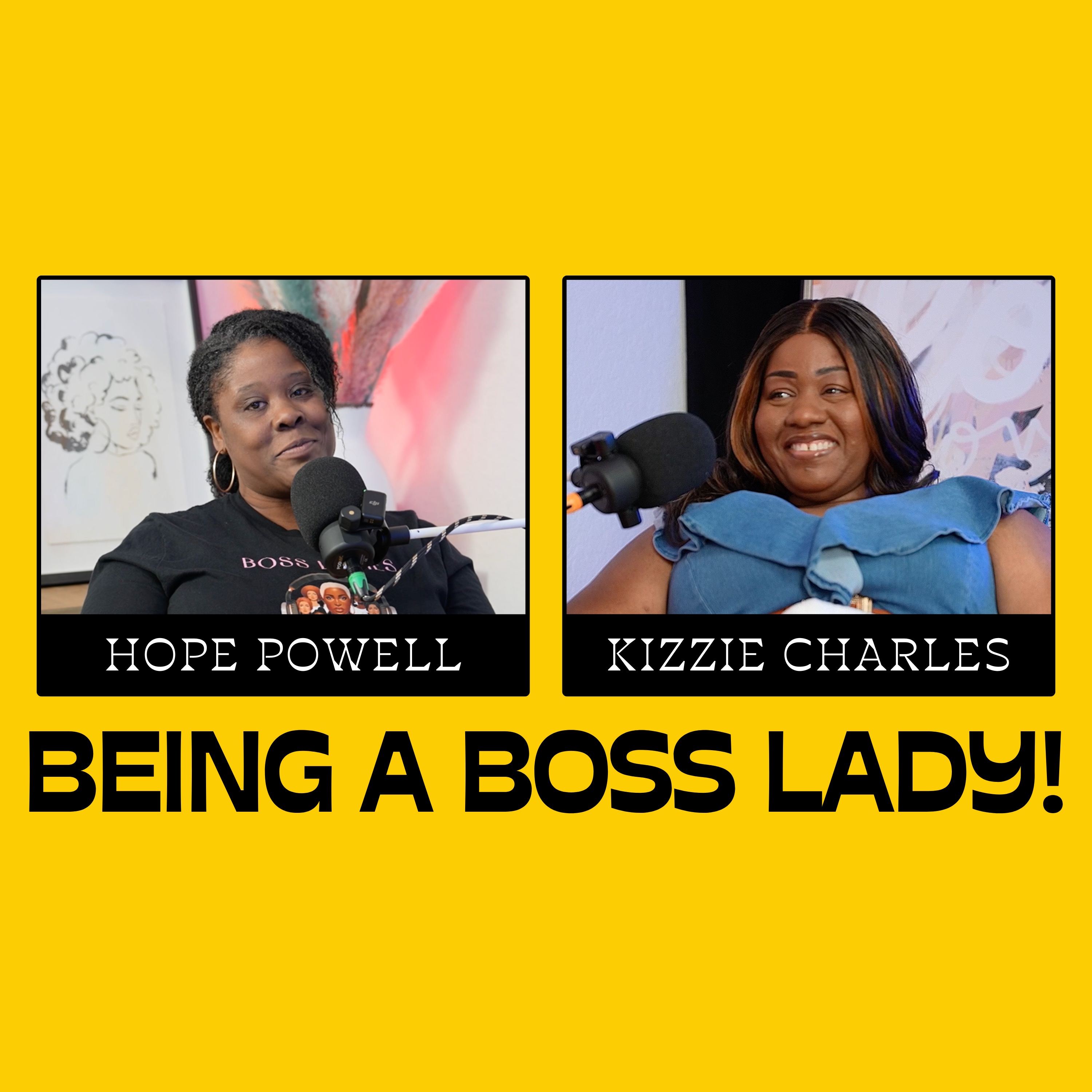 The Boss Ladies Podcast Unveiling the Secrets of Salon Success with Kizzie Charles episode artwork