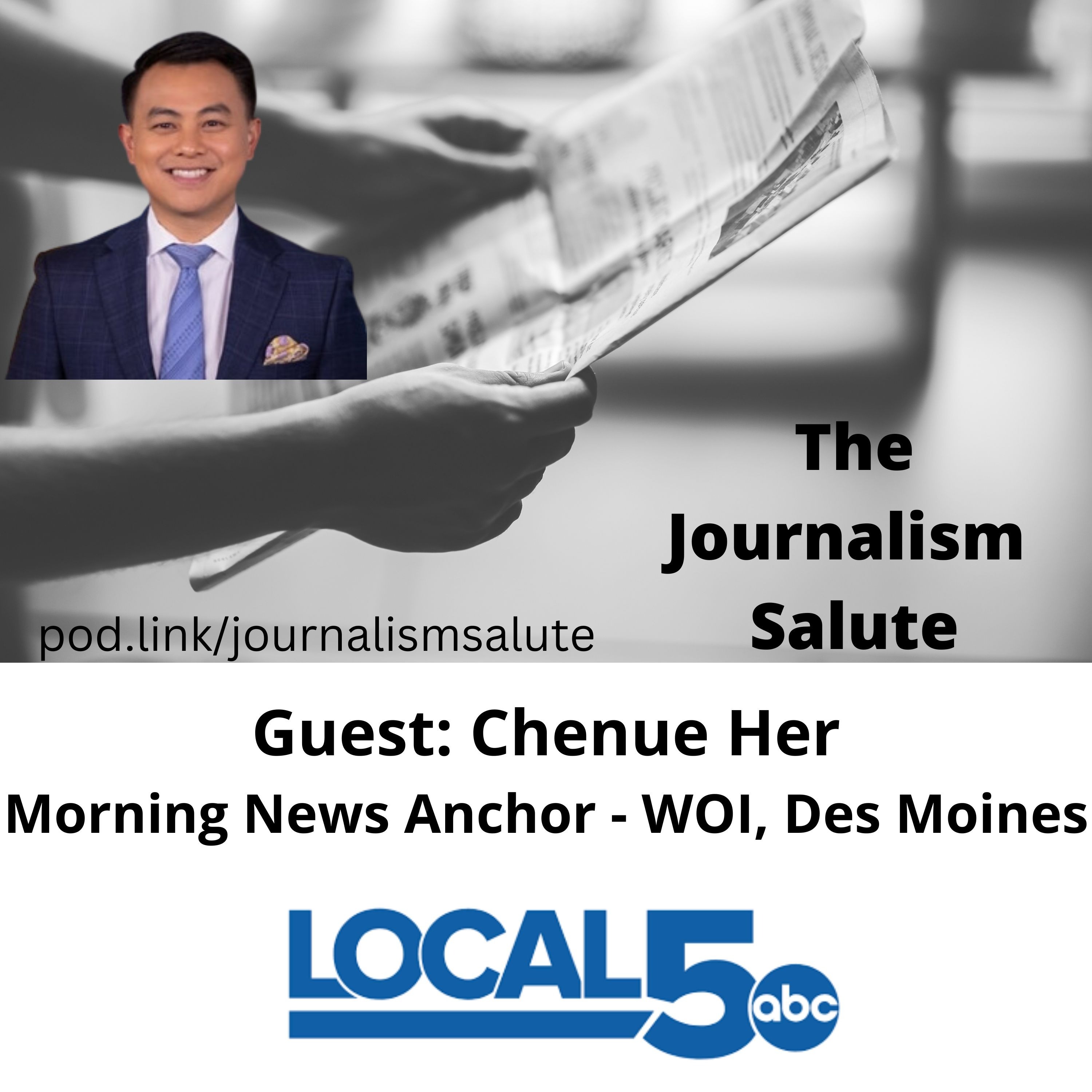 Chenue Her, Morning News Anchor, WOI-Des Moines