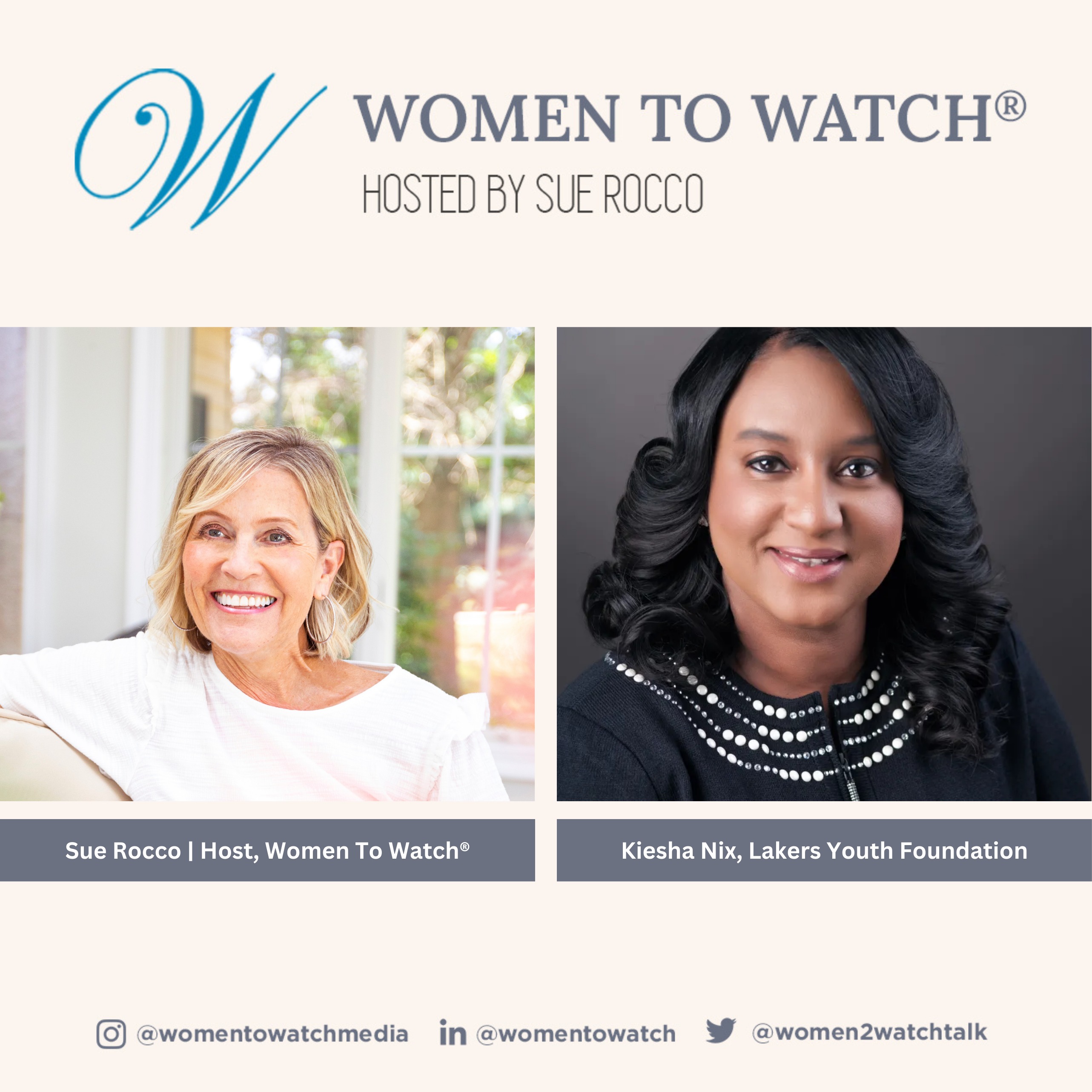 Women to Watch Media® with Sue Rocco