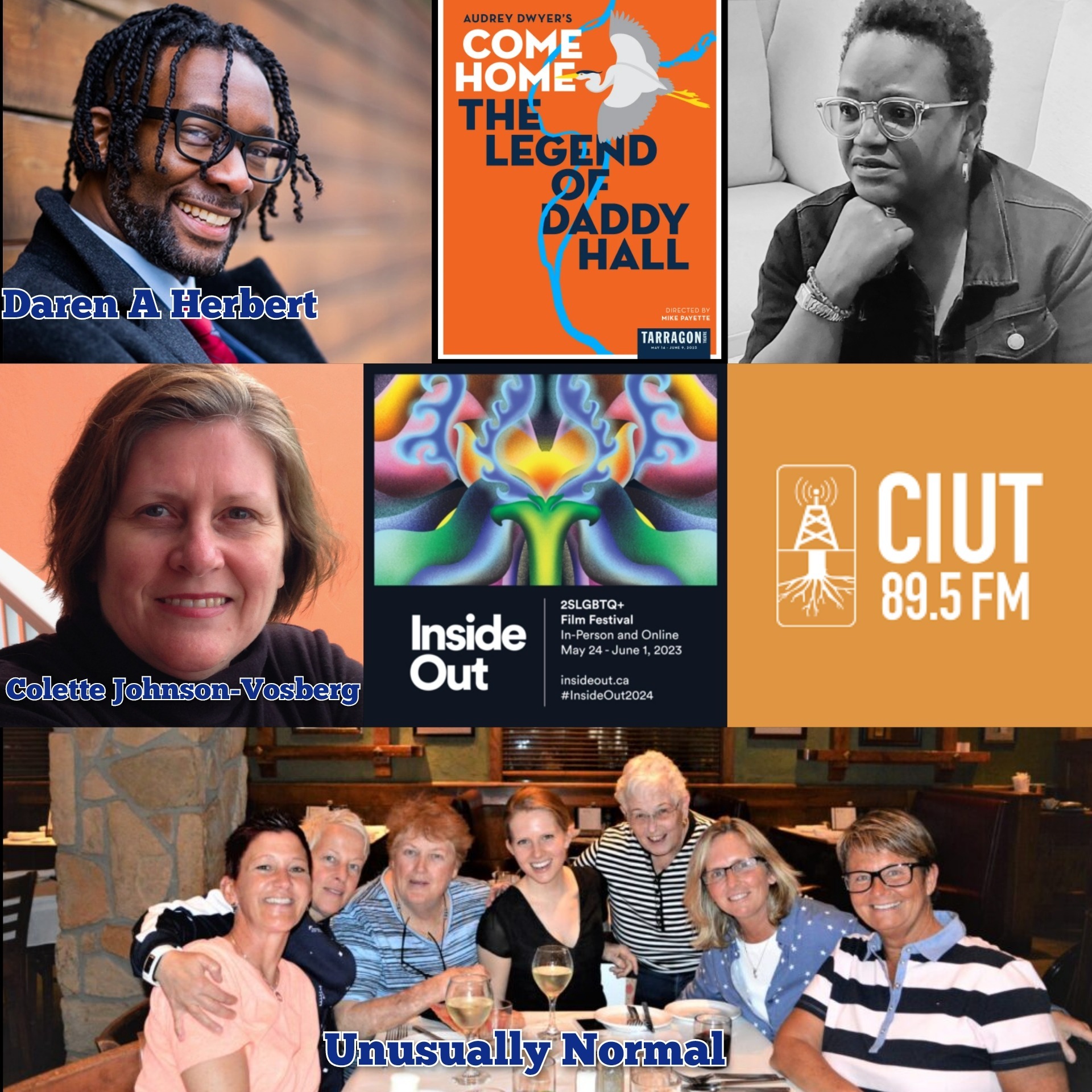 tmtm 19may24 Guests: Daren A. Herbert (Come Home-The Legend of Daddy Hall) + Colette Johnson-Vosberg (Unusually Normal)