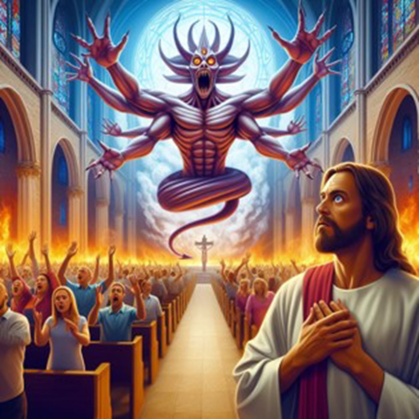 Poor Jesus...He can't seem to stop Kundalini