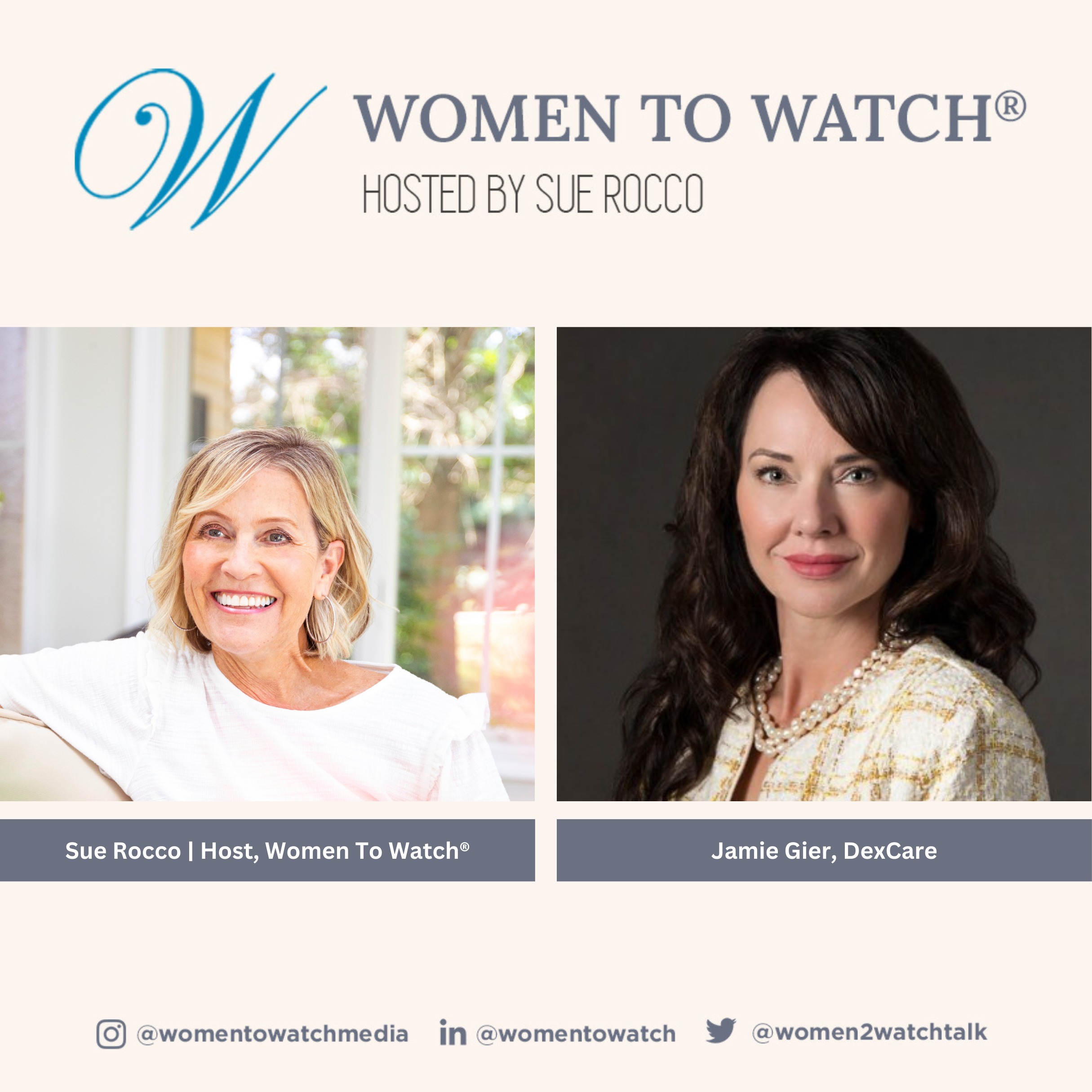Women to Watch Media® with Sue Rocco