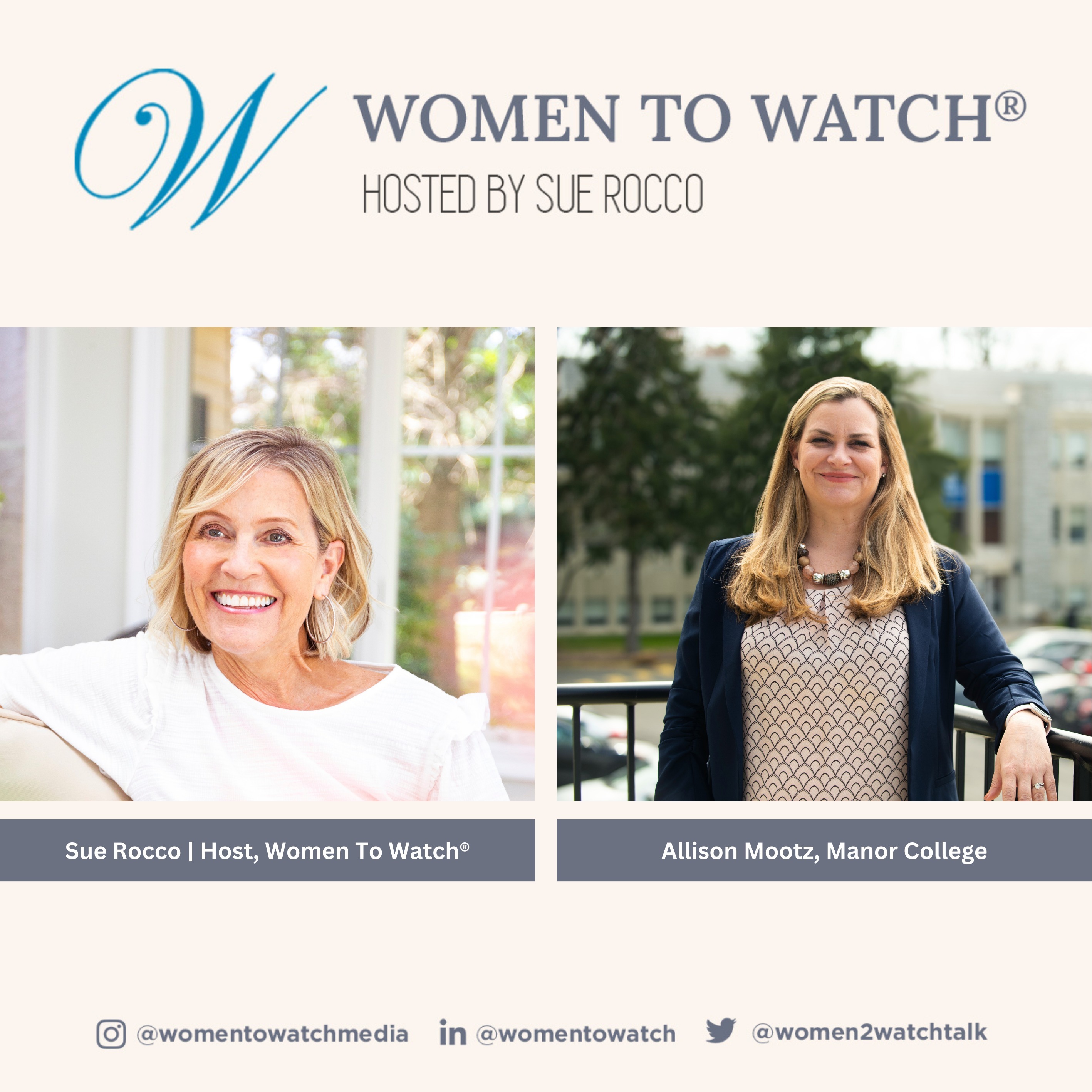Women to Watch Media® with Sue Rocco