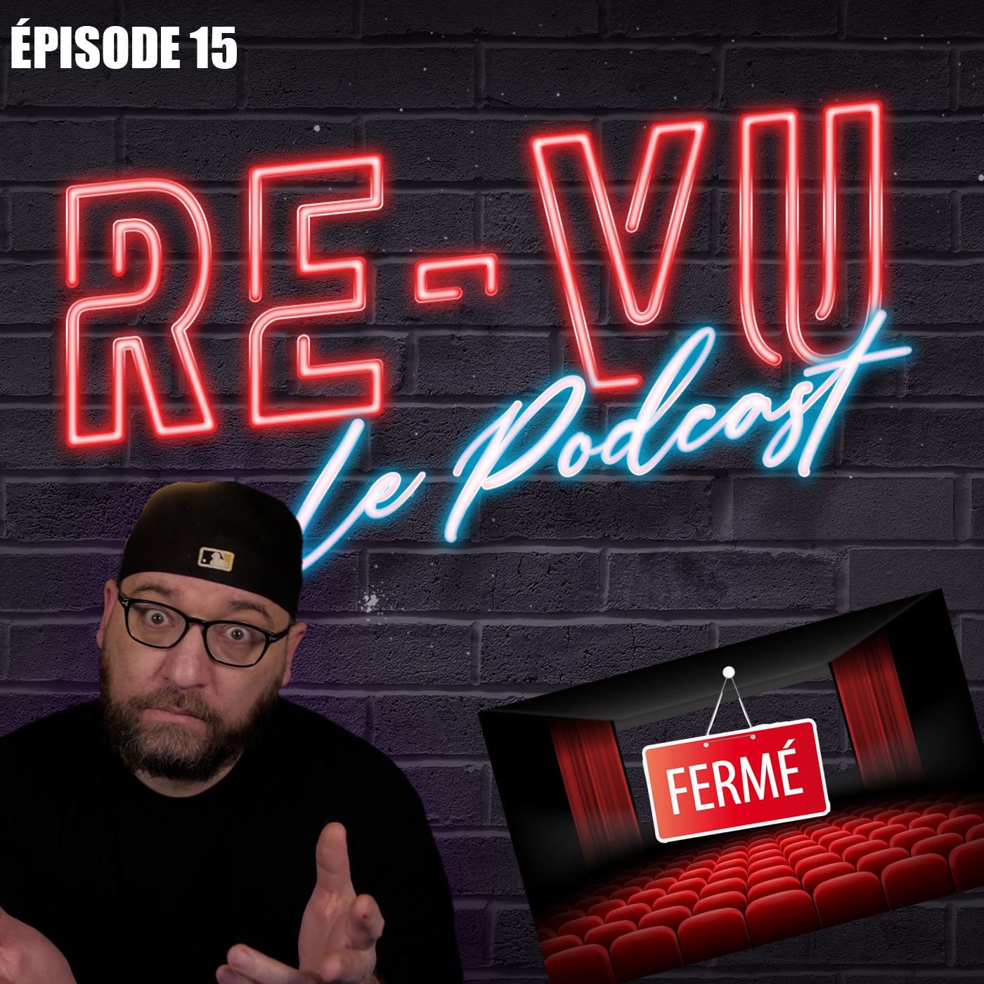 RE-VU Le Podcast Episode 15 - Les cinémas vont mourir ! Avec Fred episode artwork