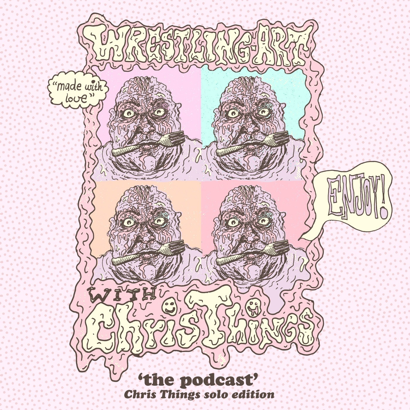 Wrestling Art Ep. 32 - 'Solo Edition' Art Show Mini-Episode