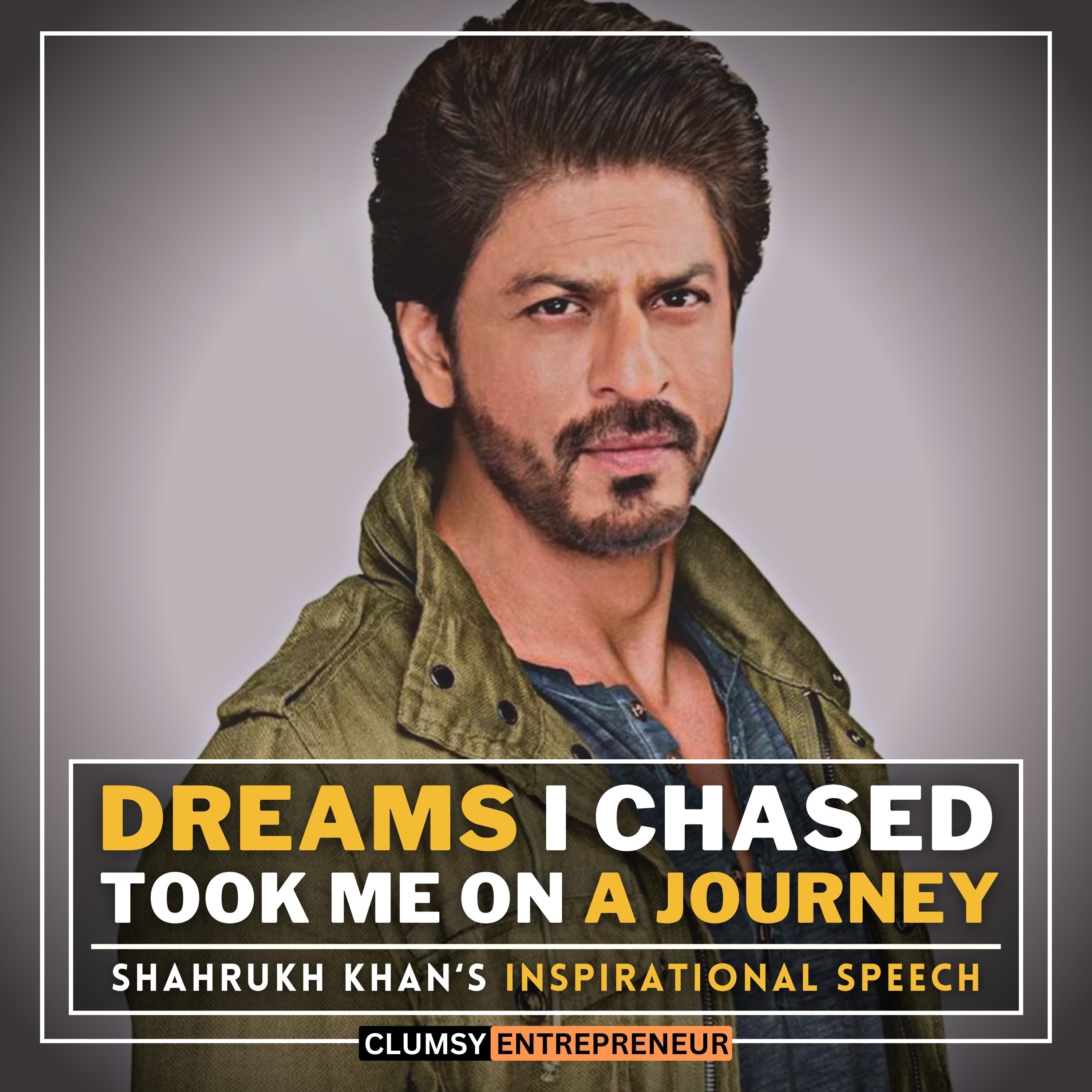 I Just Didn't Want To Be Poor - Shah Rukh Khan | Most Powerful Inspirational Speech | Listen Daily
