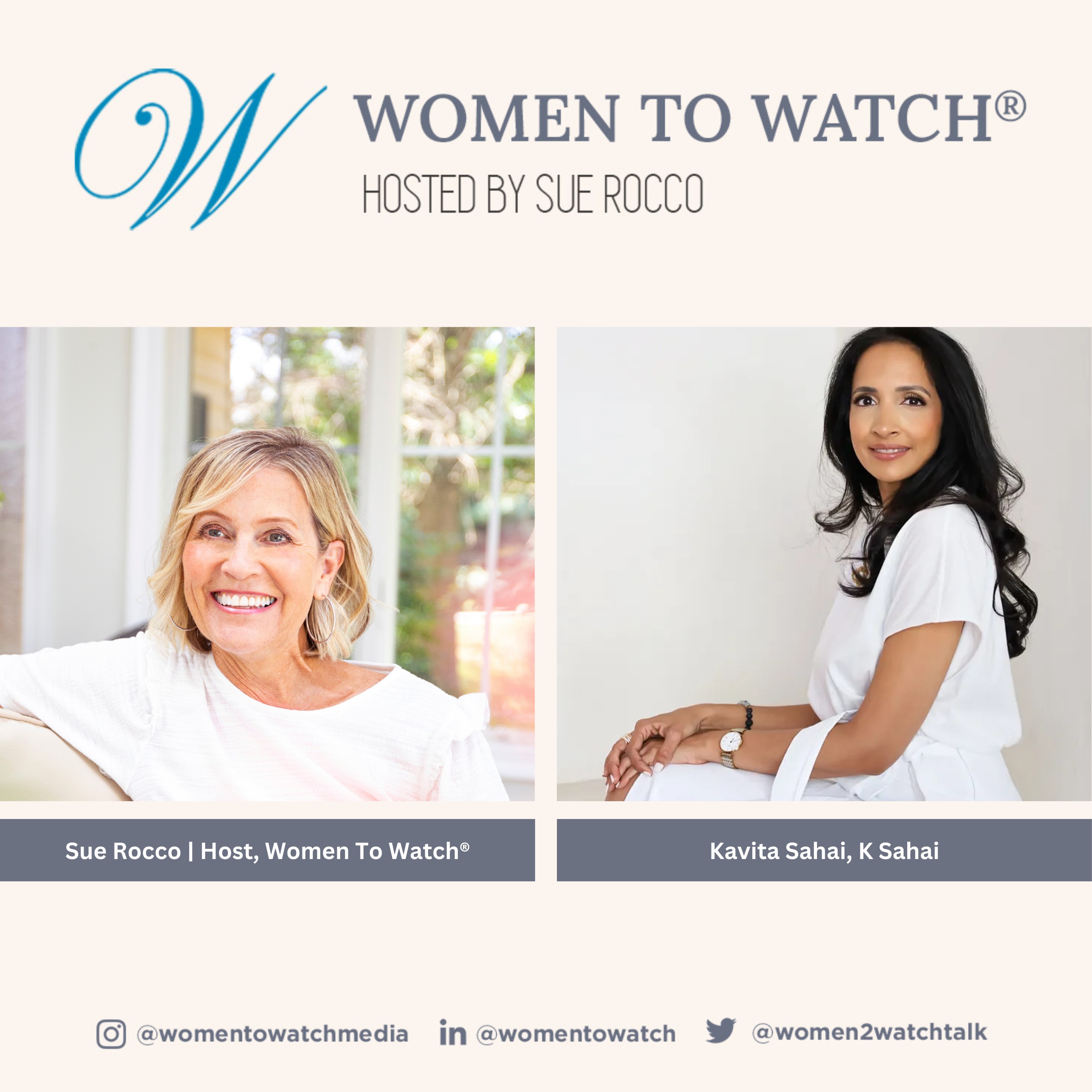 Women to Watch Media® with Sue Rocco