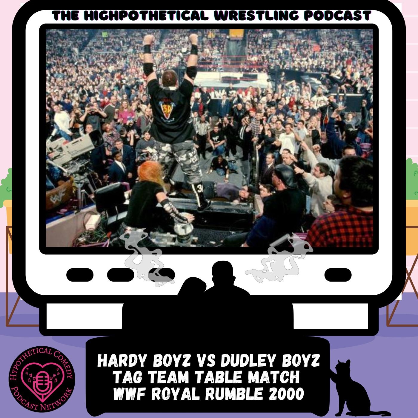 HW81: Hardy Boyz vs Dudley Boyz (Table Match - WWF Royal Rumble 2000)