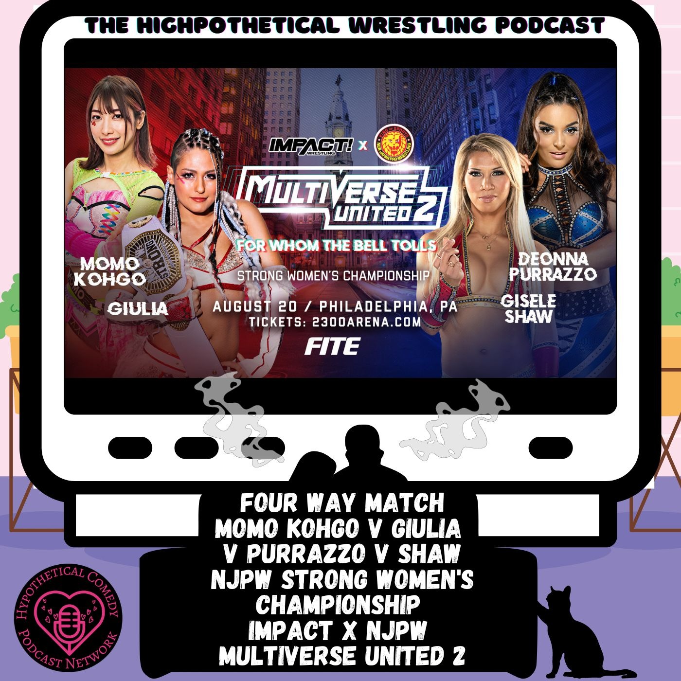 HW80: 4-Way NJPW Strong Women's Championship (Impact x NJPW Multiverse United 2 8/20/23)