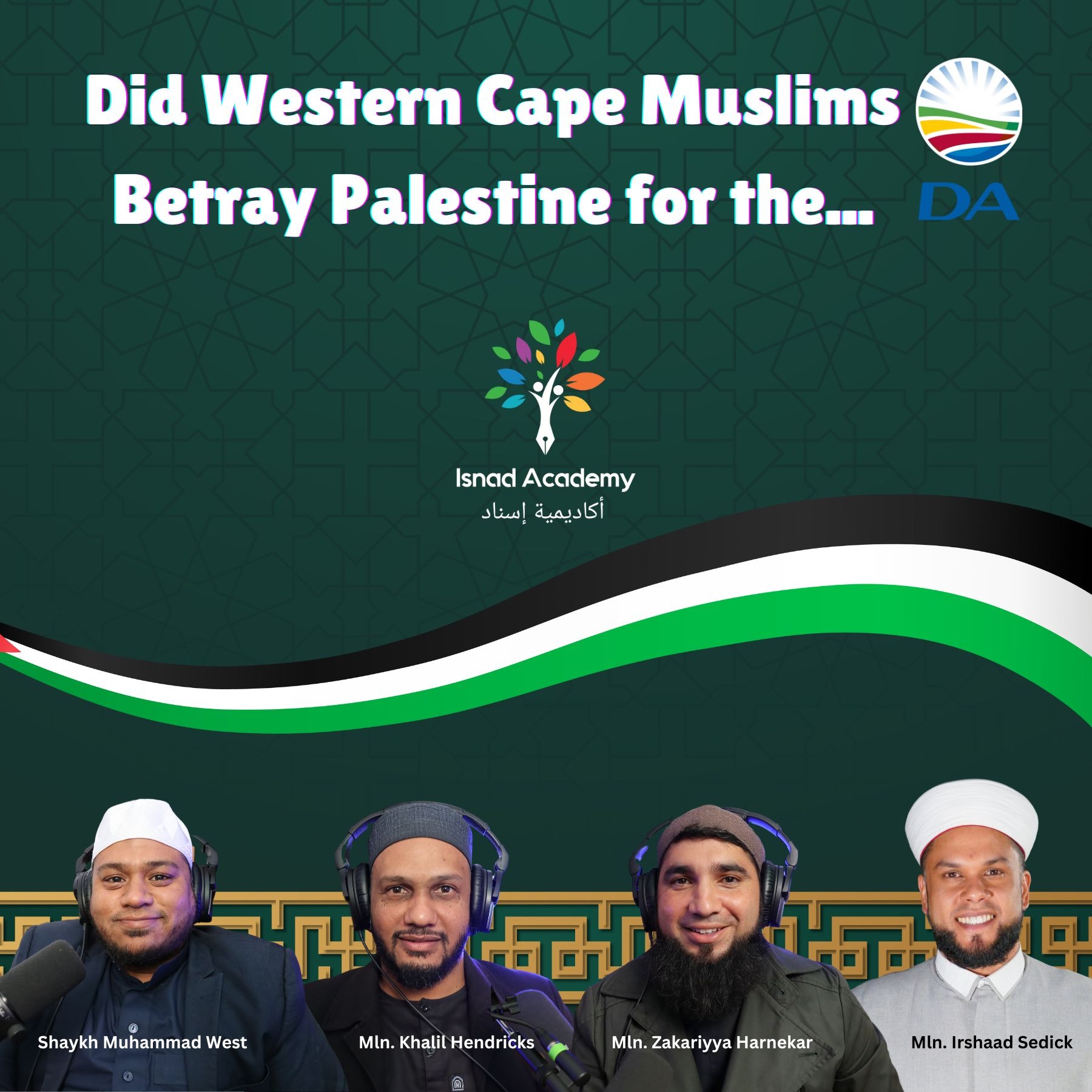 Did Western Cape Muslims Betray Palestine for the DA?