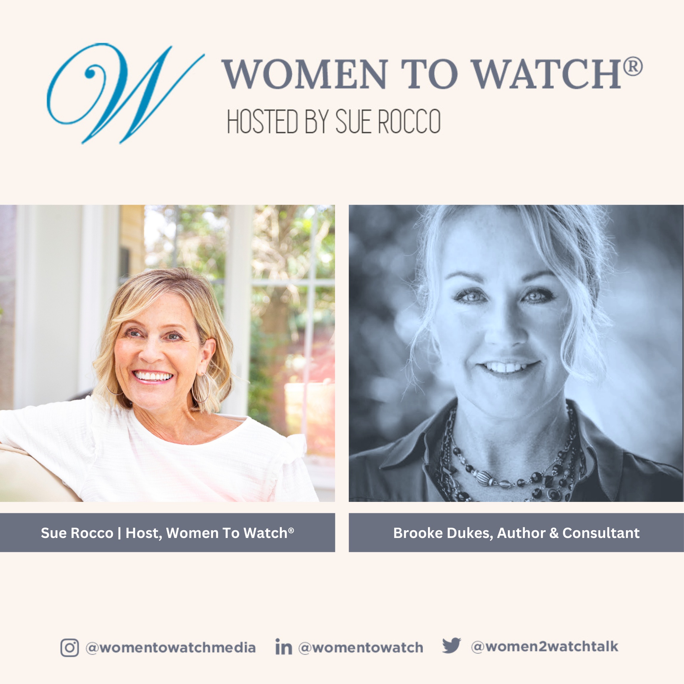 Women to Watch Media® with Sue Rocco