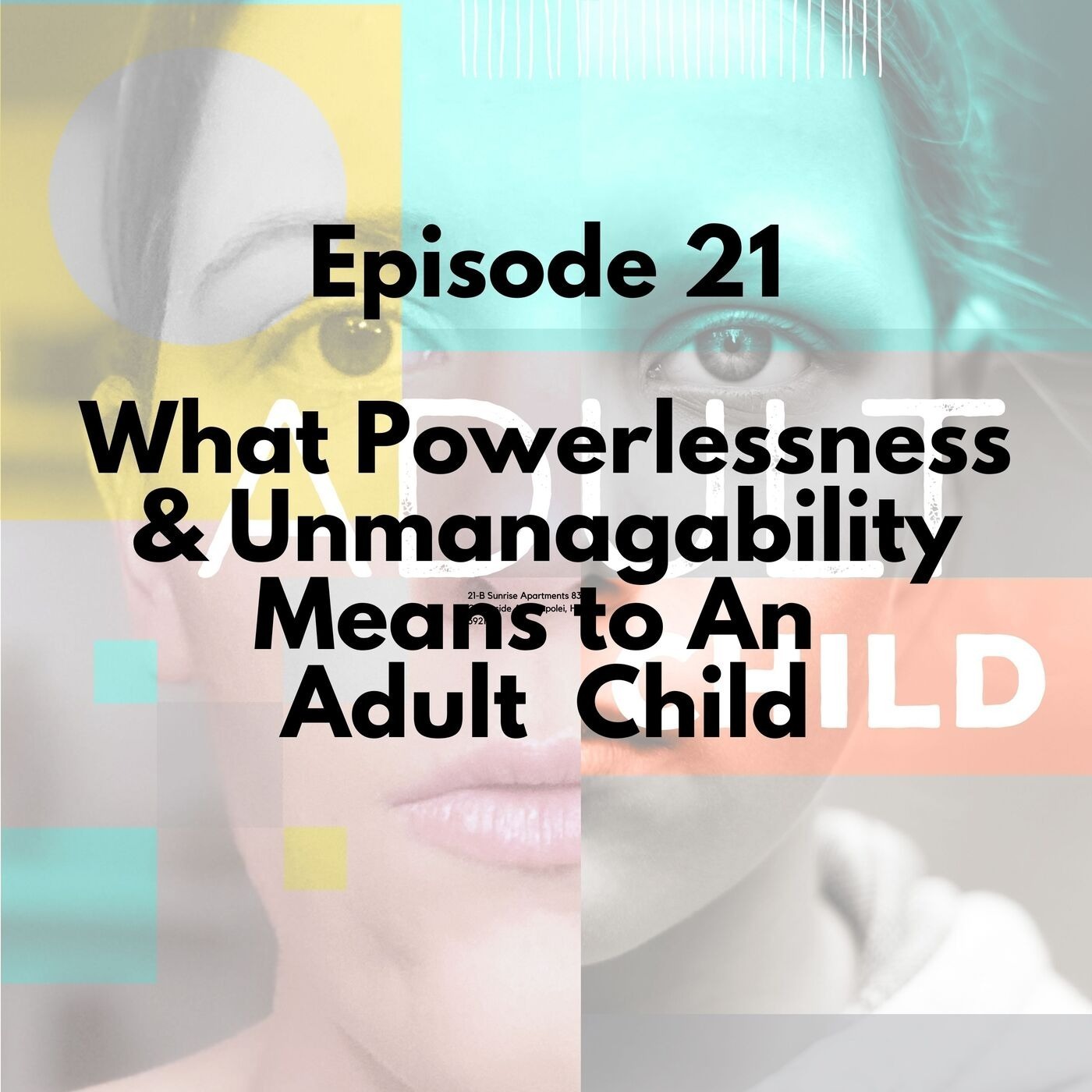 25 - What Powerlessness & Unmanageability Means To An Adult Child