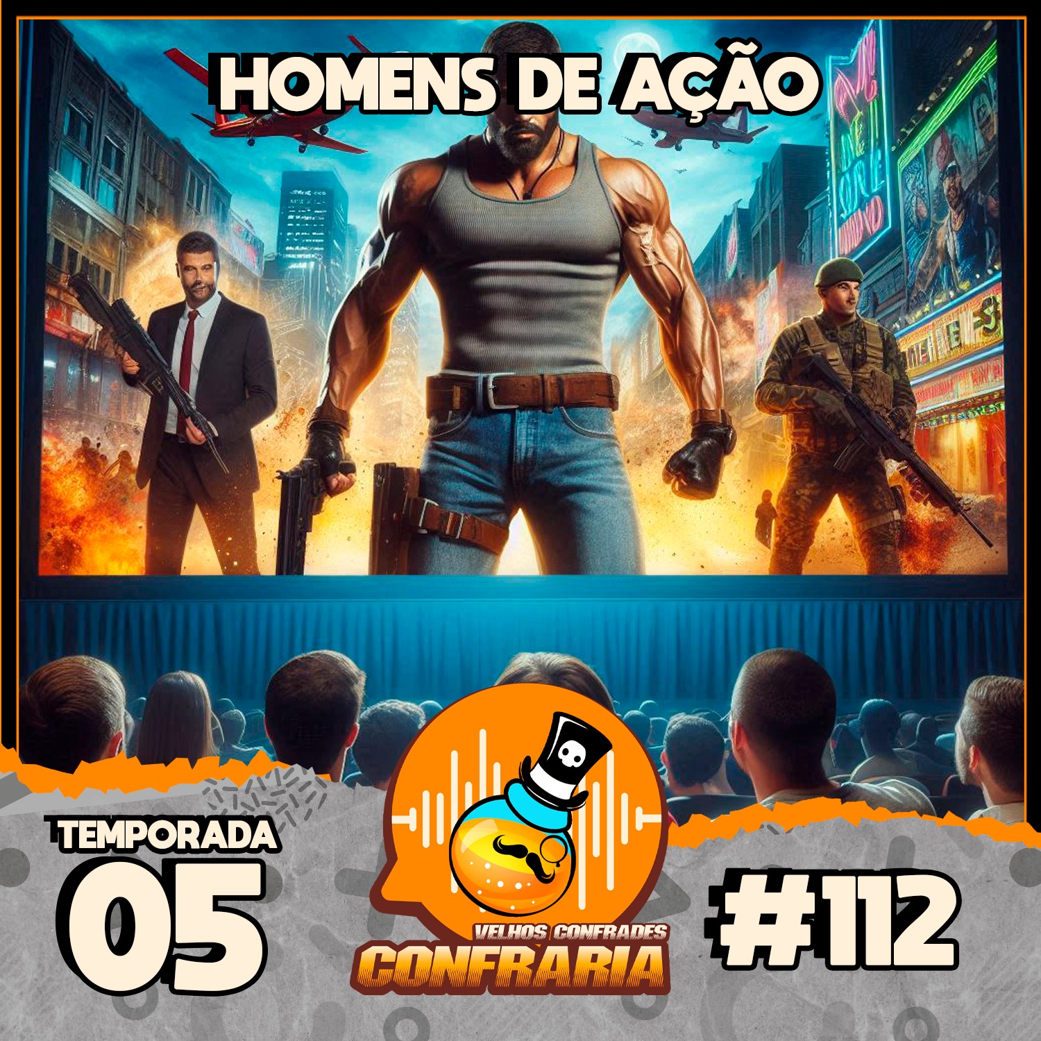 Confraria #112 - Homens de Ação ft- Guitar Dreamer (Bruno Shinkou) episode artwork