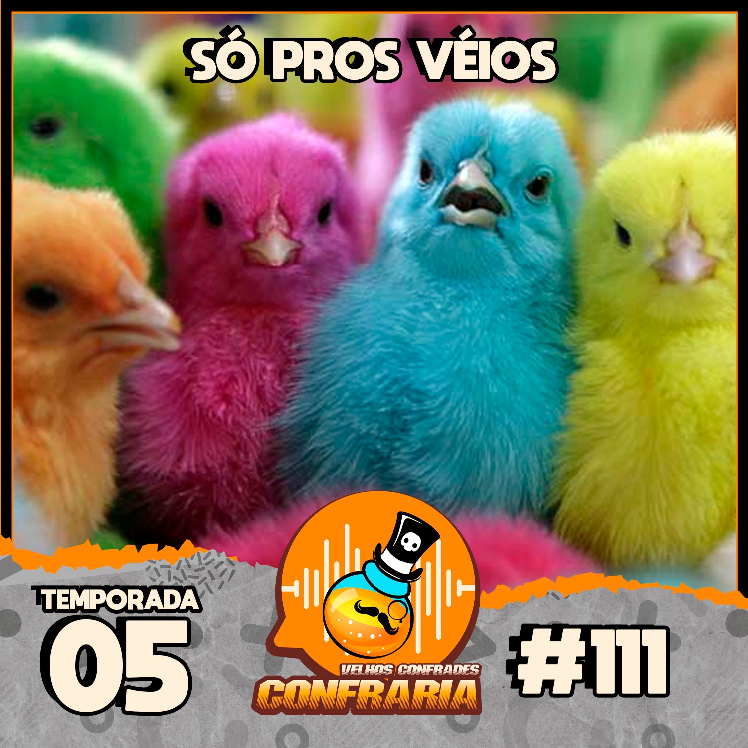 Confraria #111 - Só para velhinhos vol 01 episode artwork