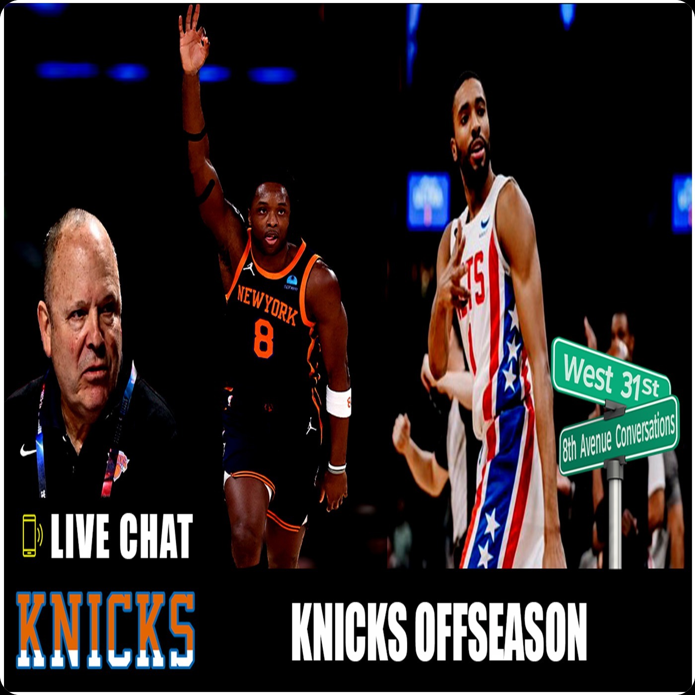 Knicks Chat Replay Vol 92 Knicks Offseason OG Anunoby Resigned & Mikal Bridges Trade, Knicks Draft Pacome Dadiet With 25th Pick & Trade Into Multiple Second Round Picks. Knicks Salary With New CBA & Offseason Moves & Isaiah Hartenstein Future & More