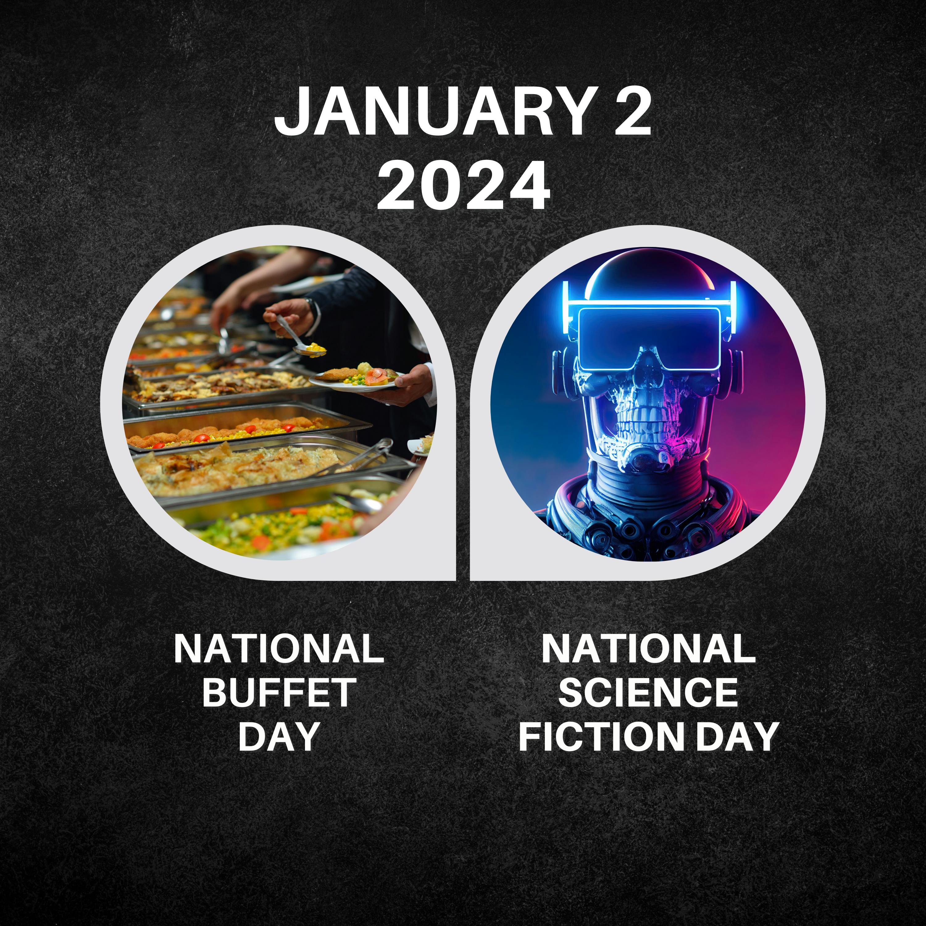 January 2, 2024 | Buffet Extravaganza and Sci-Fi Wonders