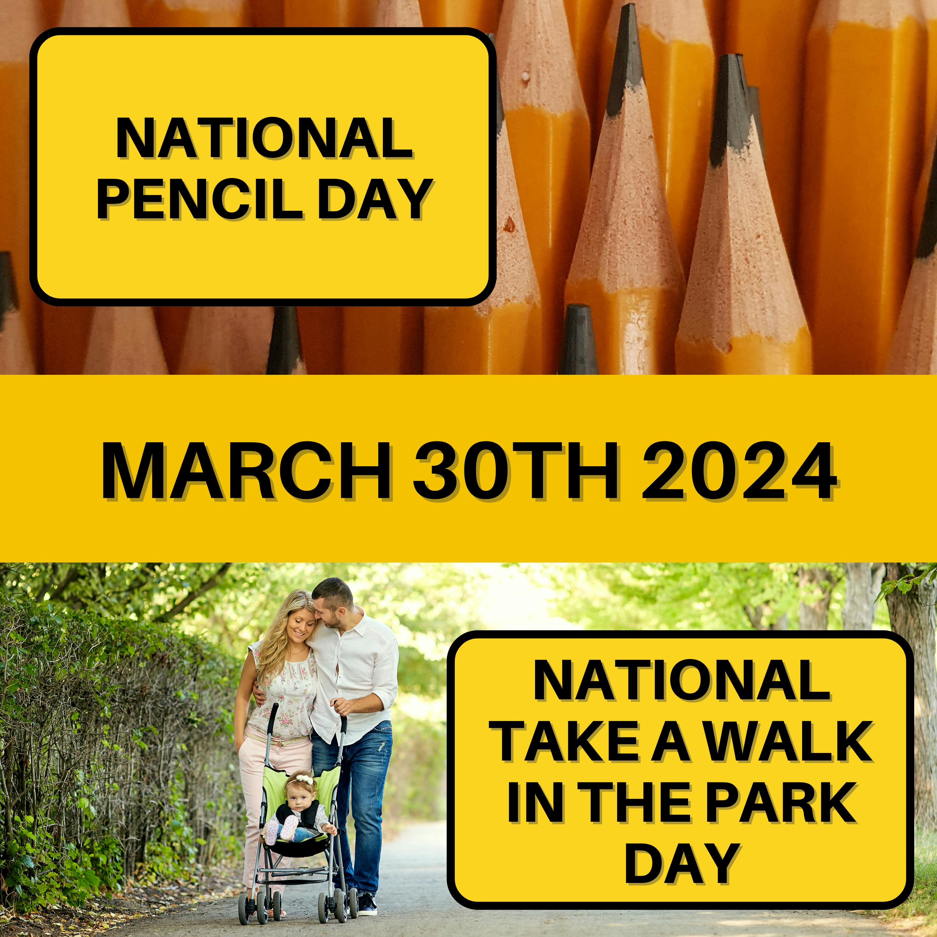 March 30, 2024 | Expressive Lines and Outdoor Finds: Pencils and Parks