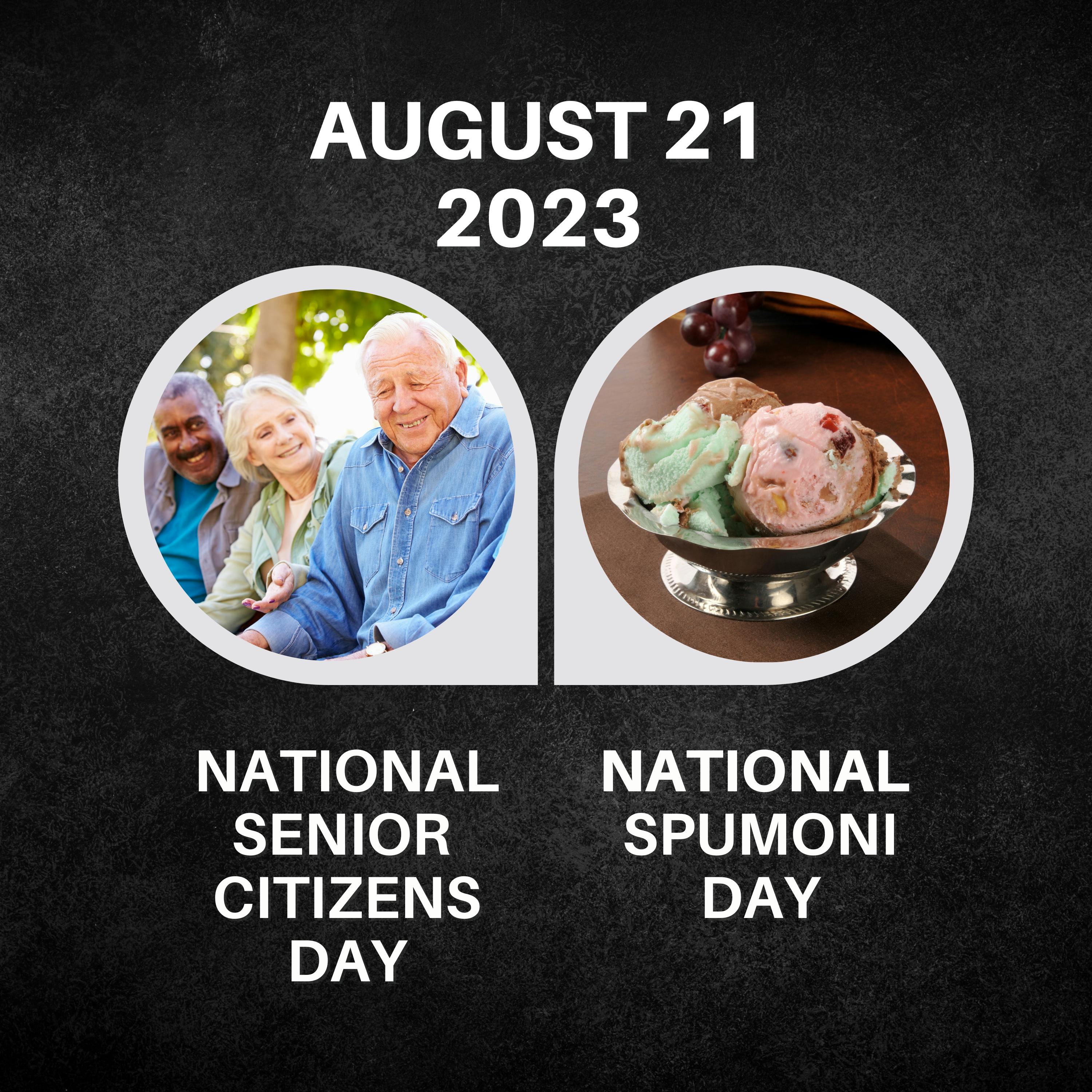 August 21, 2023 | Spotlight on Seniors & Colorful Frozen Delight