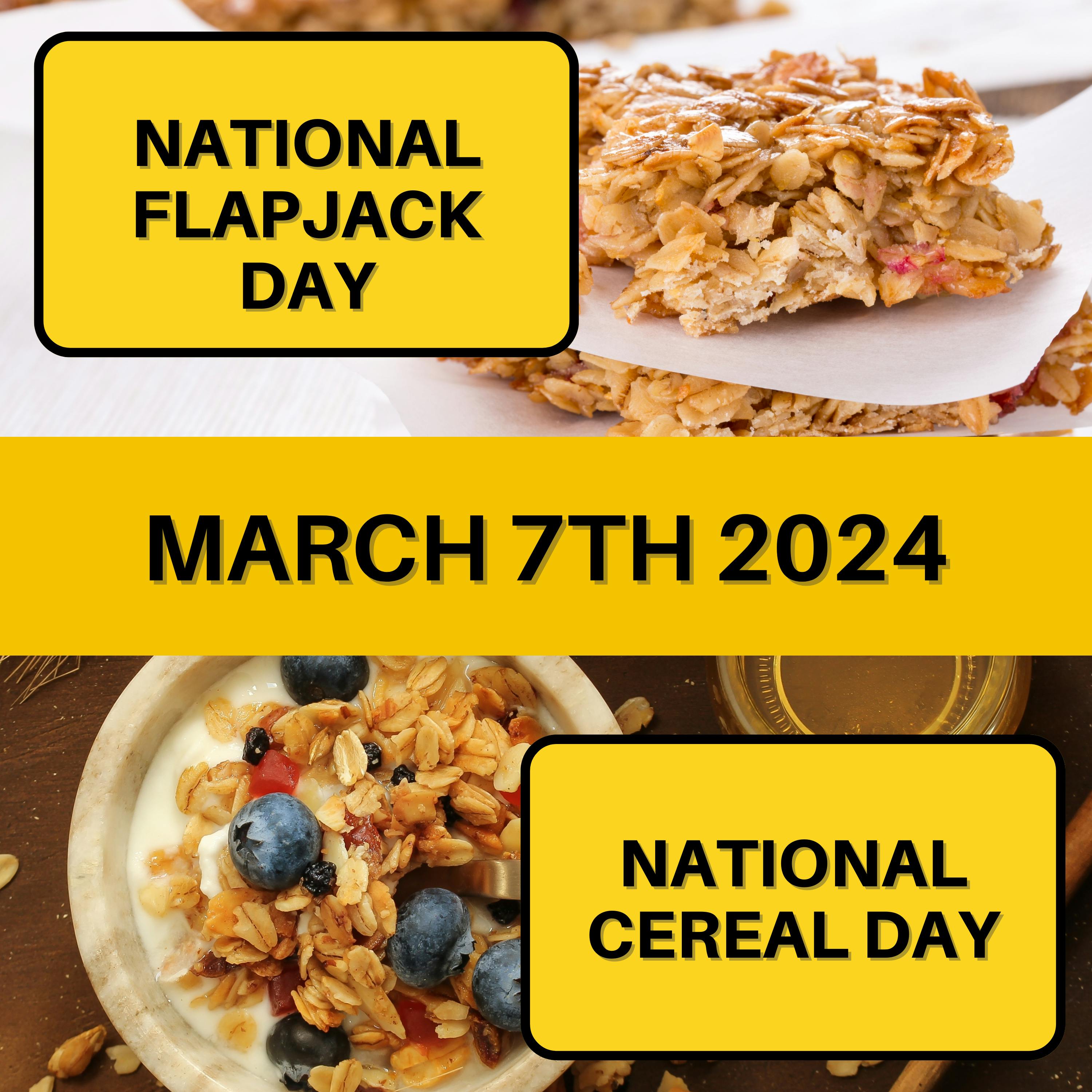 March 7, 2024 | Breakfast Bonanza: Flapjacks and Cereal Delights
