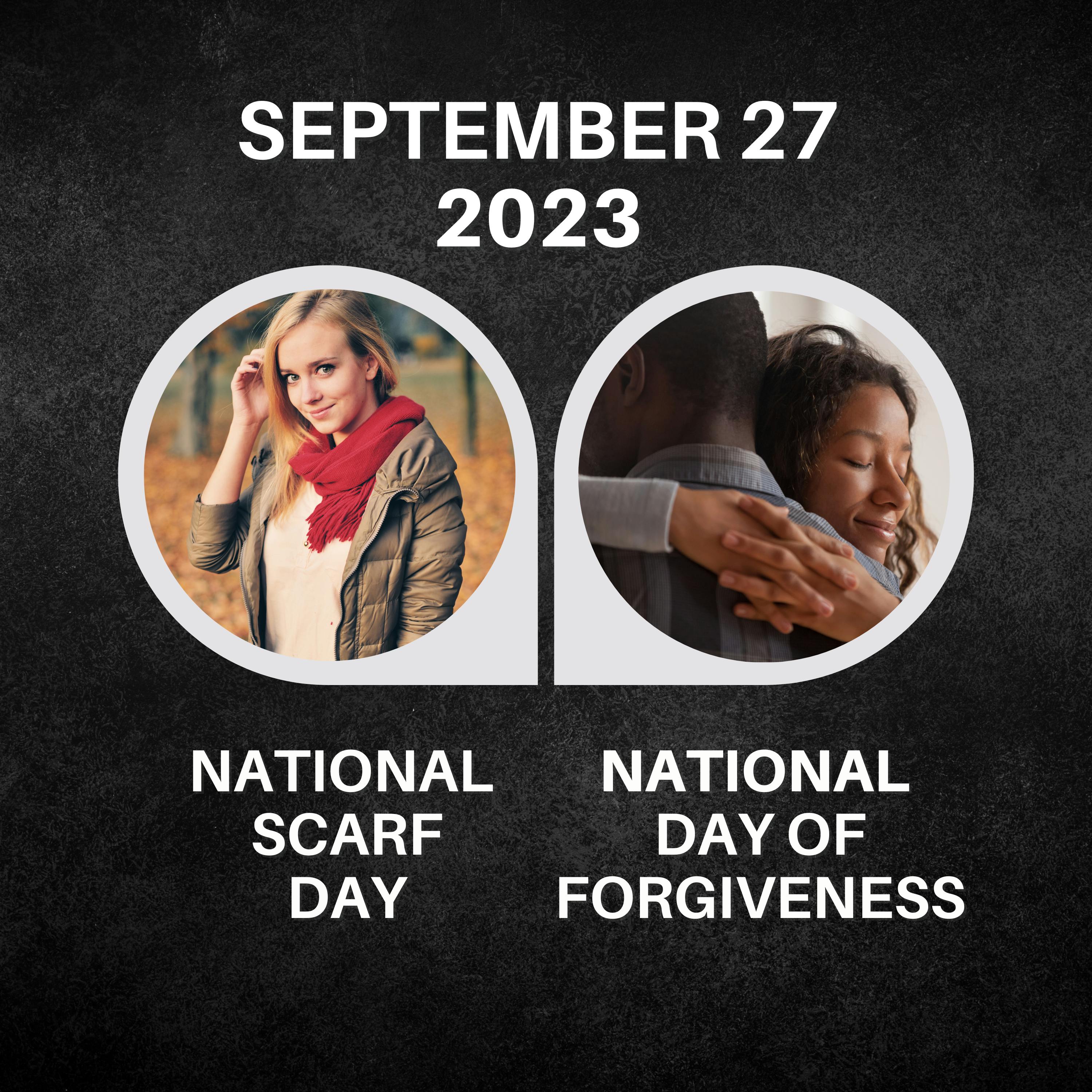 September 27, 2023 | Wrap in Warmth and Embrace Forgiveness