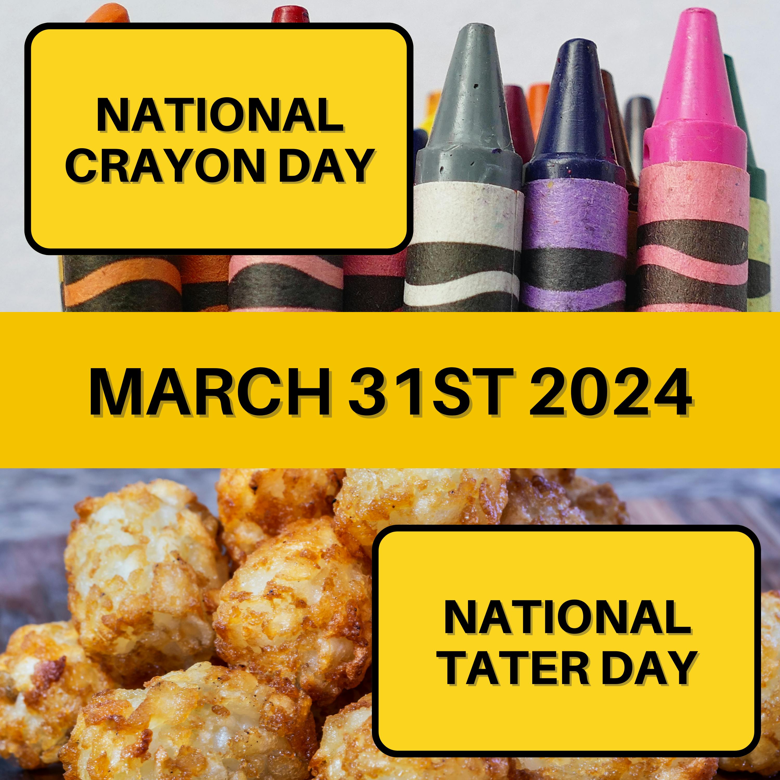 March 31, 2024 | Colorful Creations and Tater Temptations