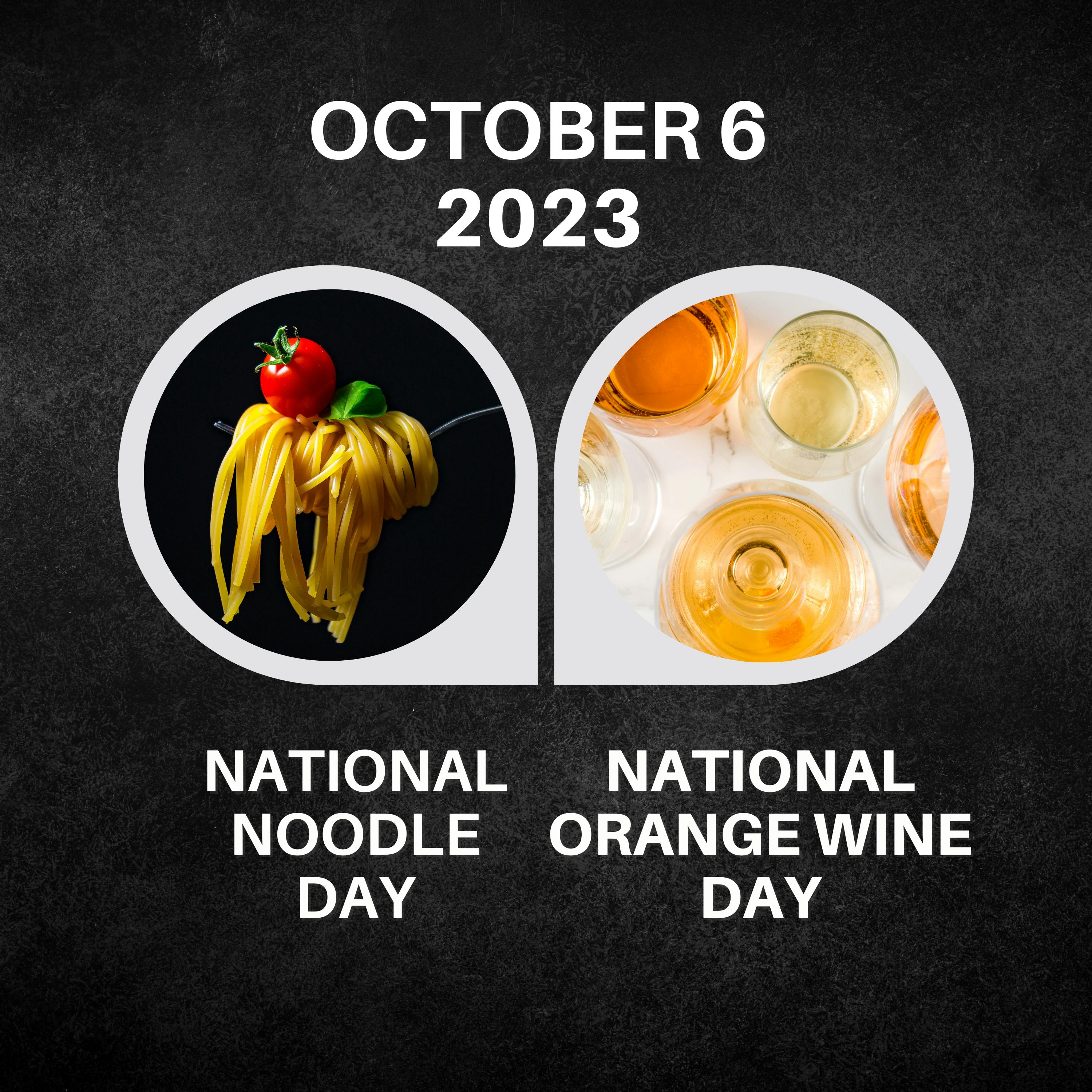 October 6, 2023 | Noodle Adventures and Orange Wine Delights