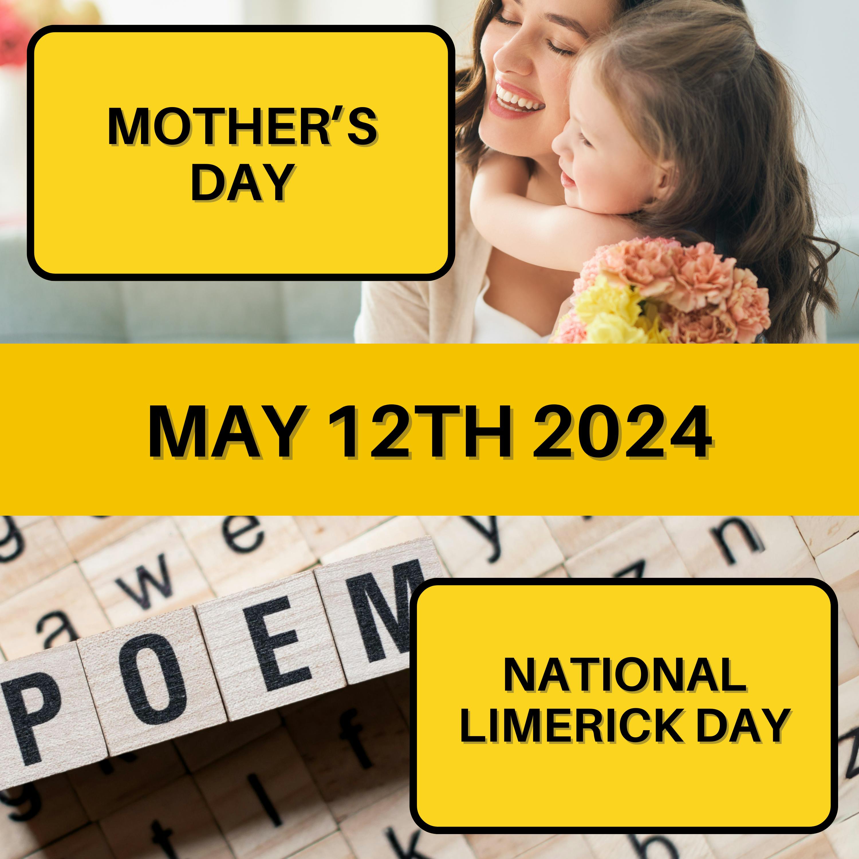 May 12, 2024 | Love and Rhymes: Celebrating Mother's Day and Limerick Fun