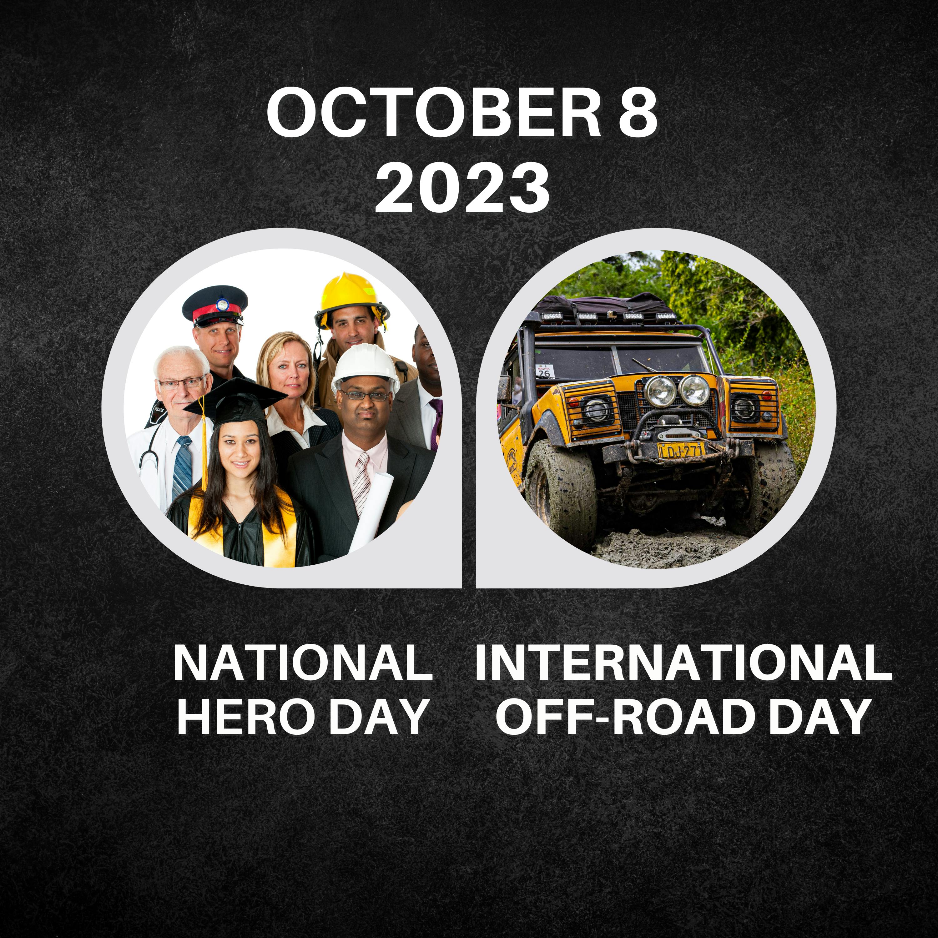 October 8, 2023 | Honoring Heroes and Off-Road Adventures