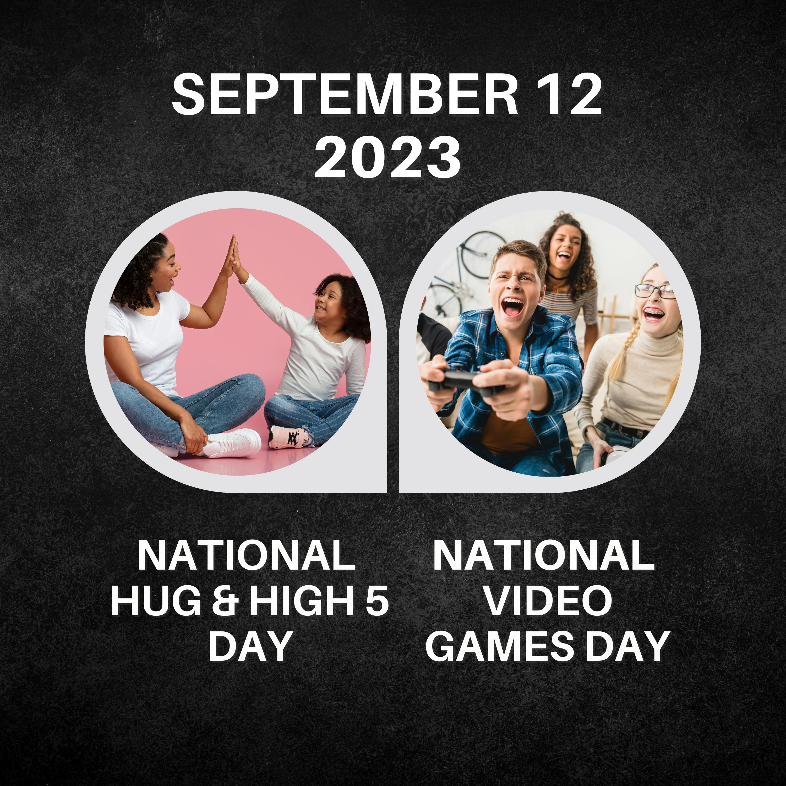 September 12, 2023 | A Day of Hugs and Gaming Fun