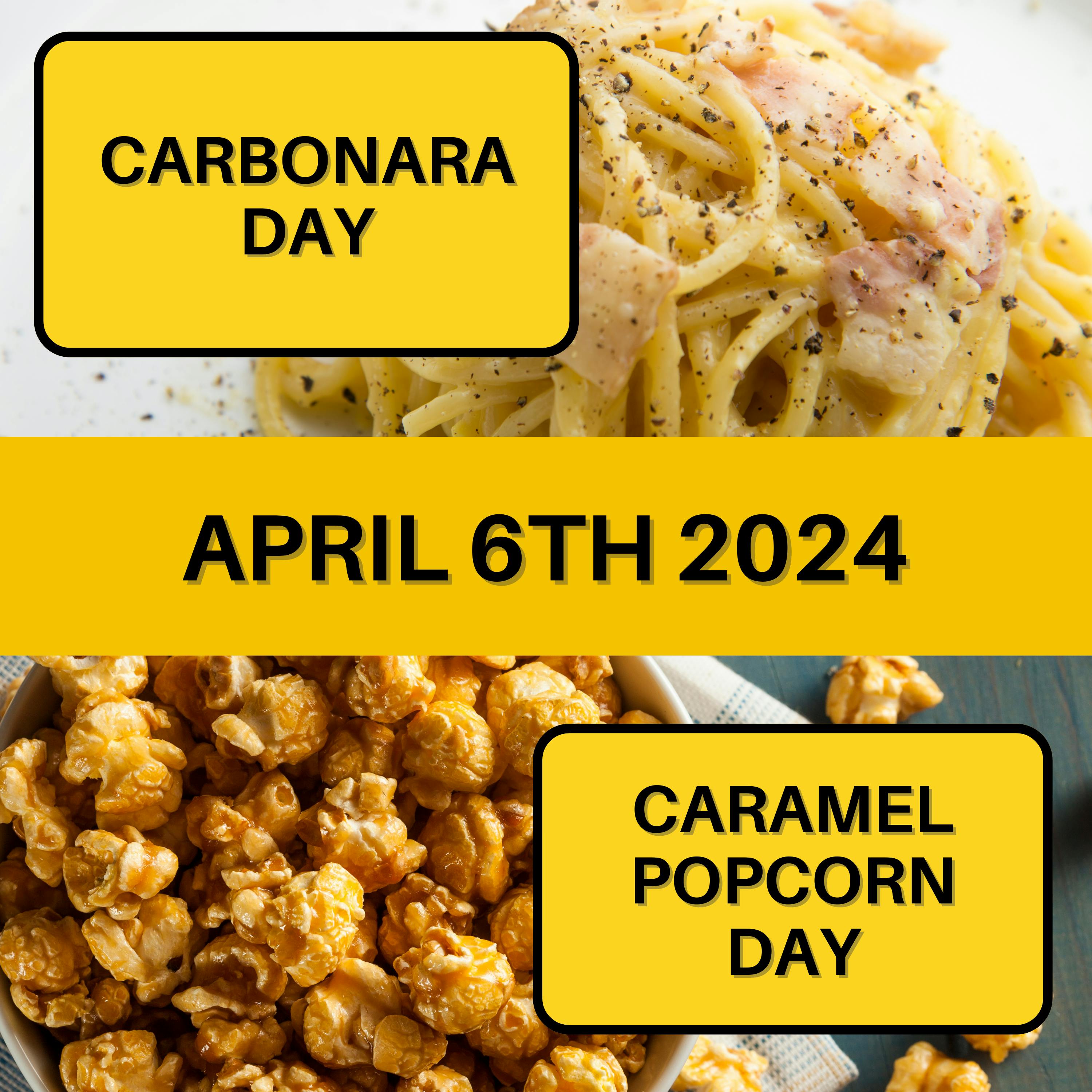April 6, 2024 | Pasta Pleasures and Popcorn Perfection
