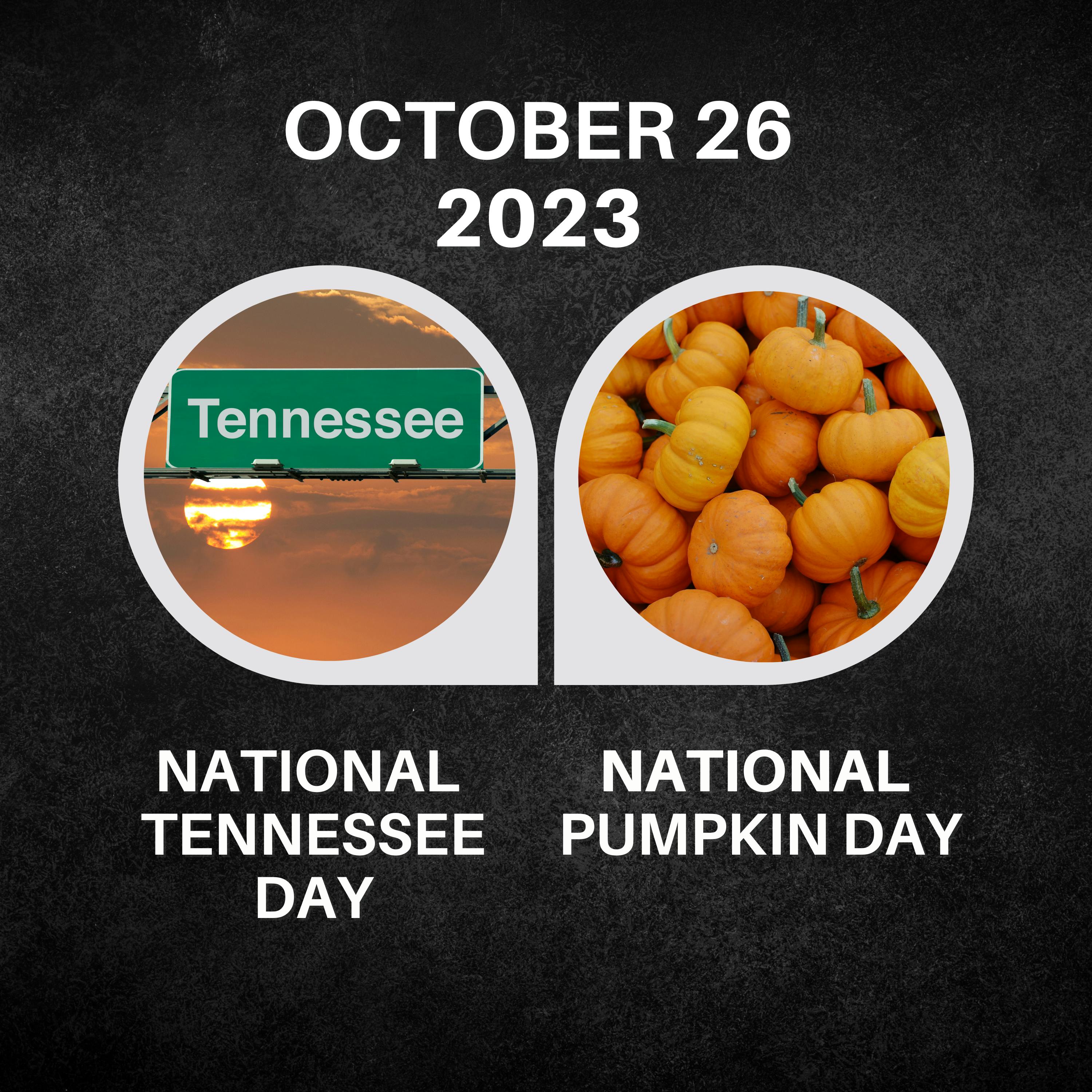 October 26, 2023 | Tennessee Treasures and Pumpkin Pleasures