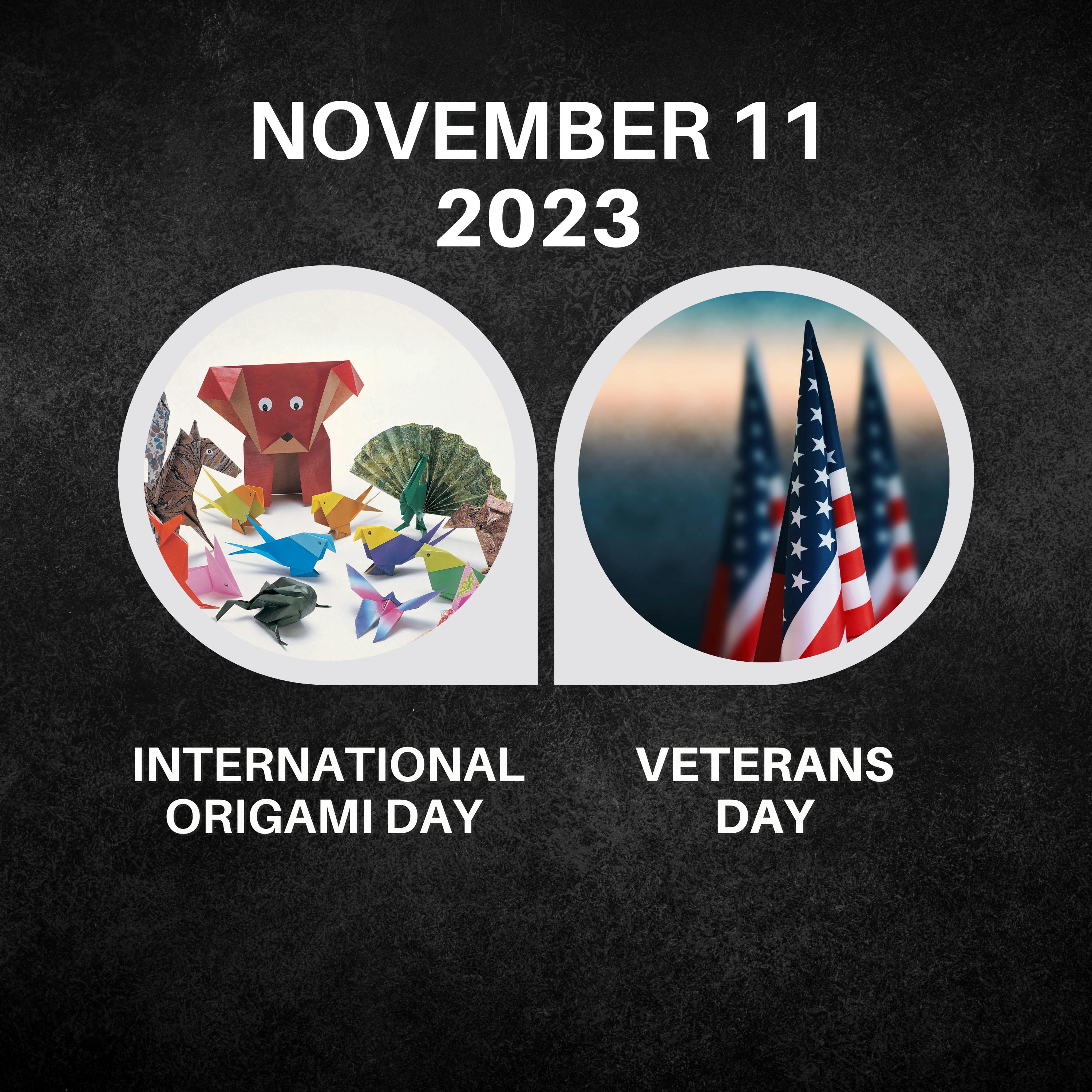 November 11, 2023 | Folding Wishes and Honoring Veterans