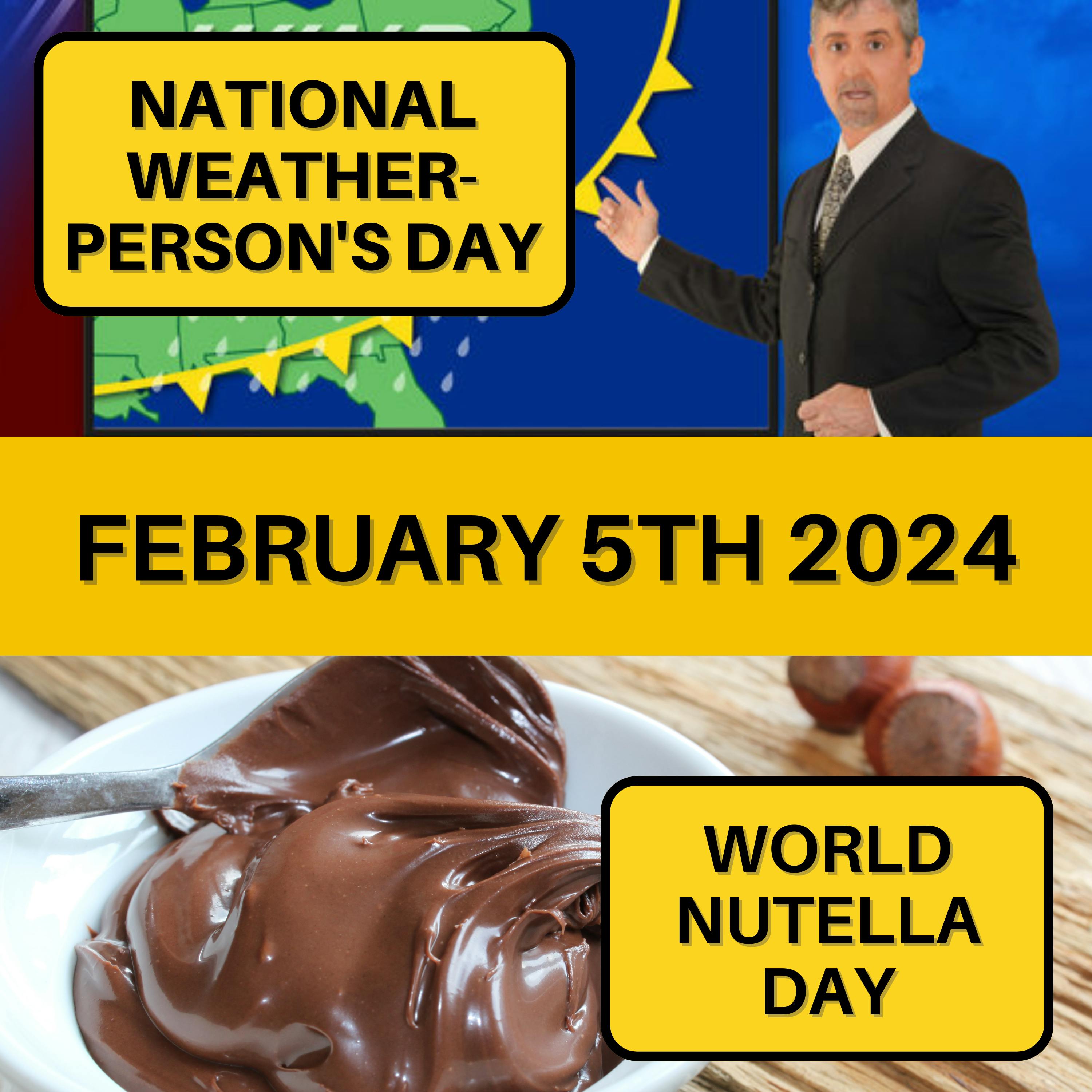 February 5, 2024 | Meteorological Tributes and Hazelnut Bliss