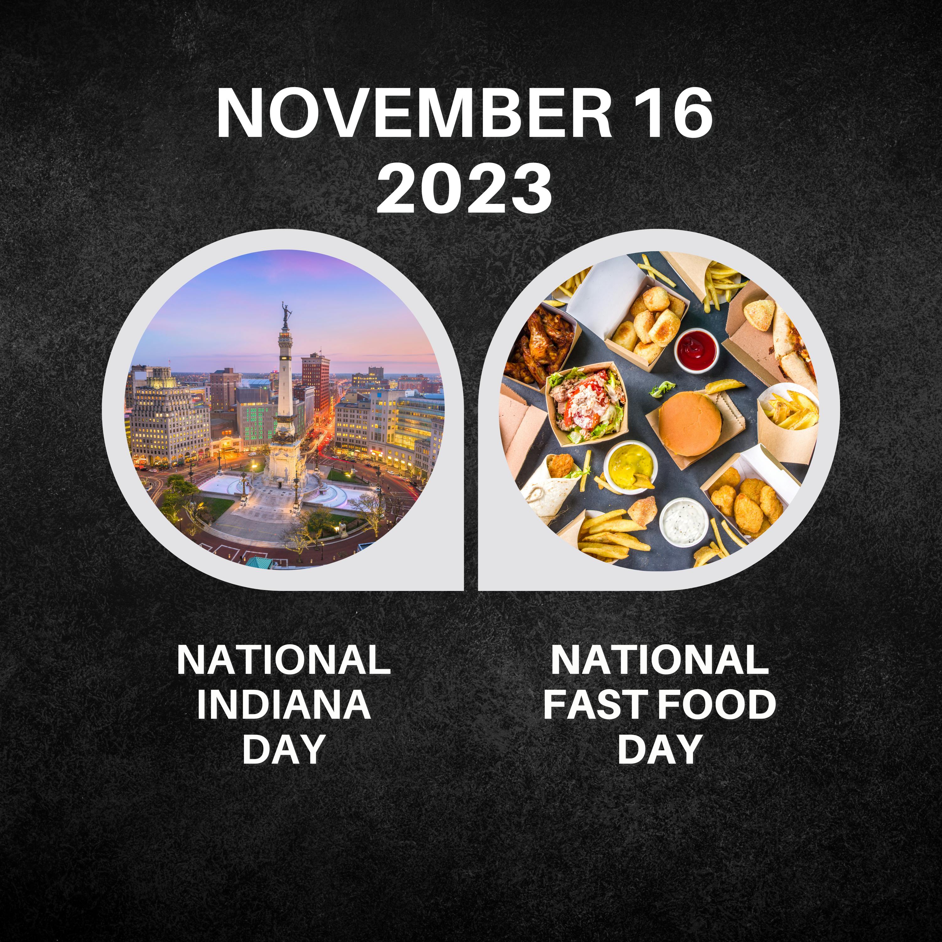 November 16, 2023 | Indiana Treasures and Fast Food Feasts
