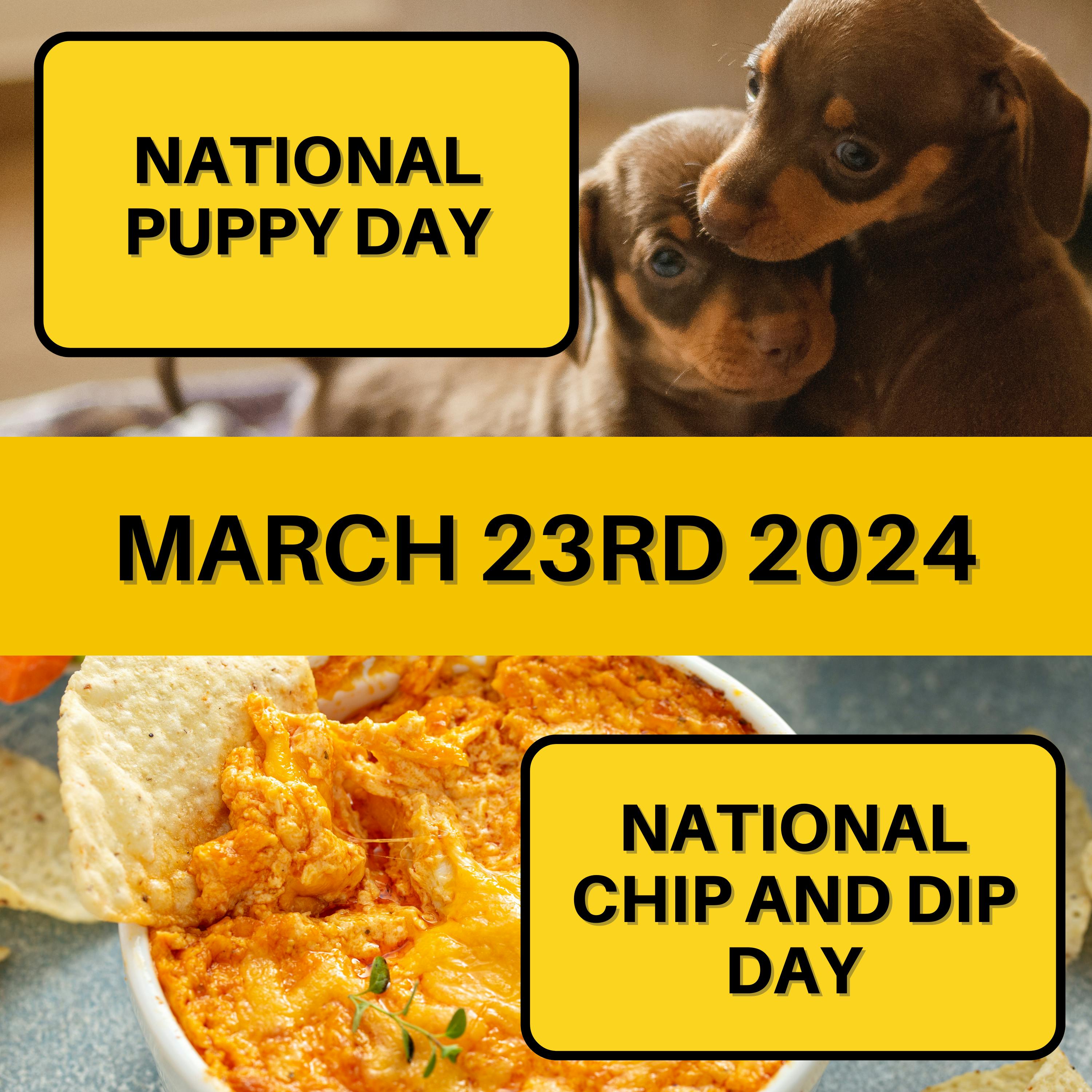 March 23, 2024 | Wagging Tails and Tasty Dips