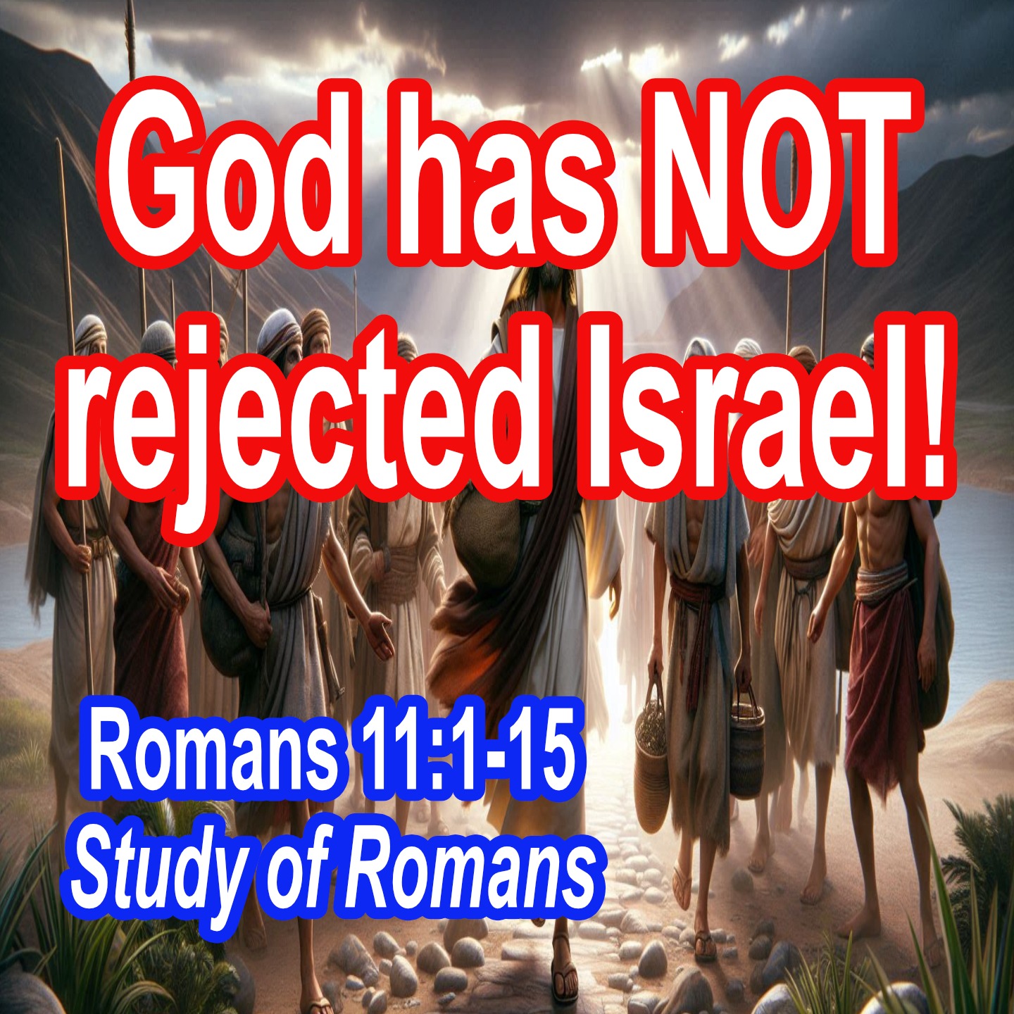 God has NOT rejected Israel. (Romans 11:1-15) episode artwork