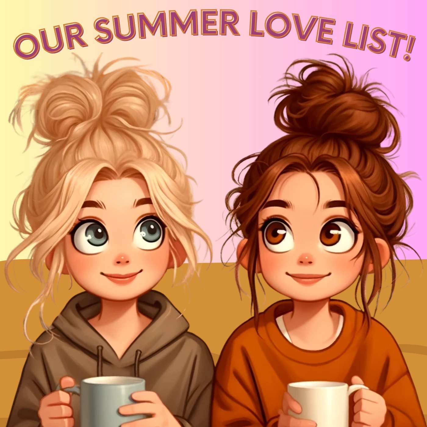 Two Messy Buns