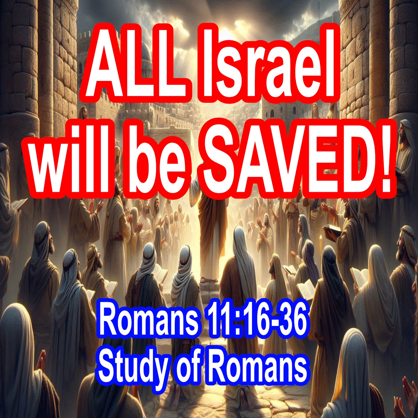 All Israel will be SAVED! (Romans 11:16-36) episode artwork