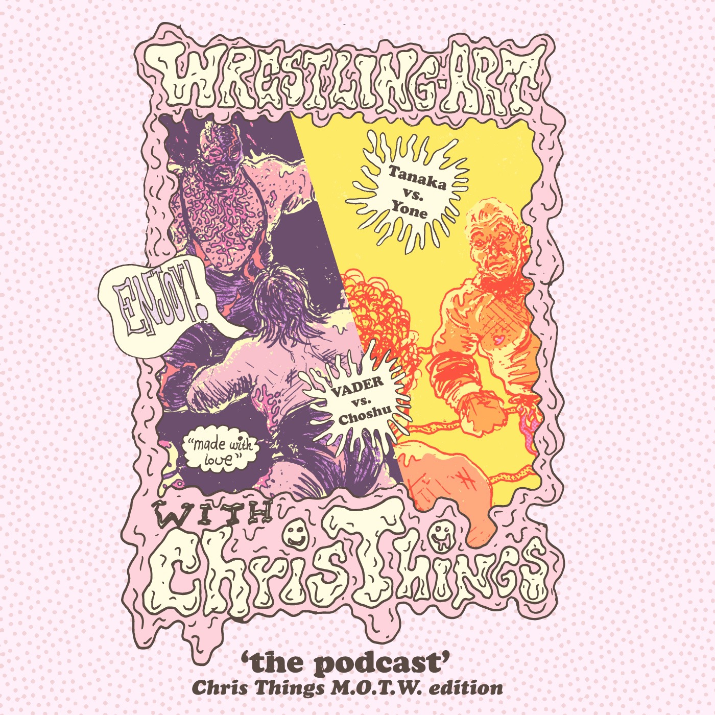Wrestling Art with Chris Things